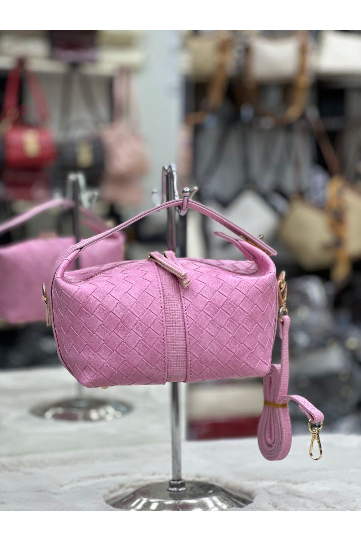 bynarincollection günlük sandal model kol çantası