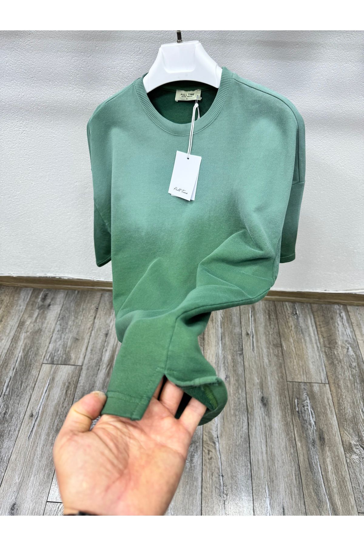 PULLTİME YIKAMALI OVERSİZE T SHİRT