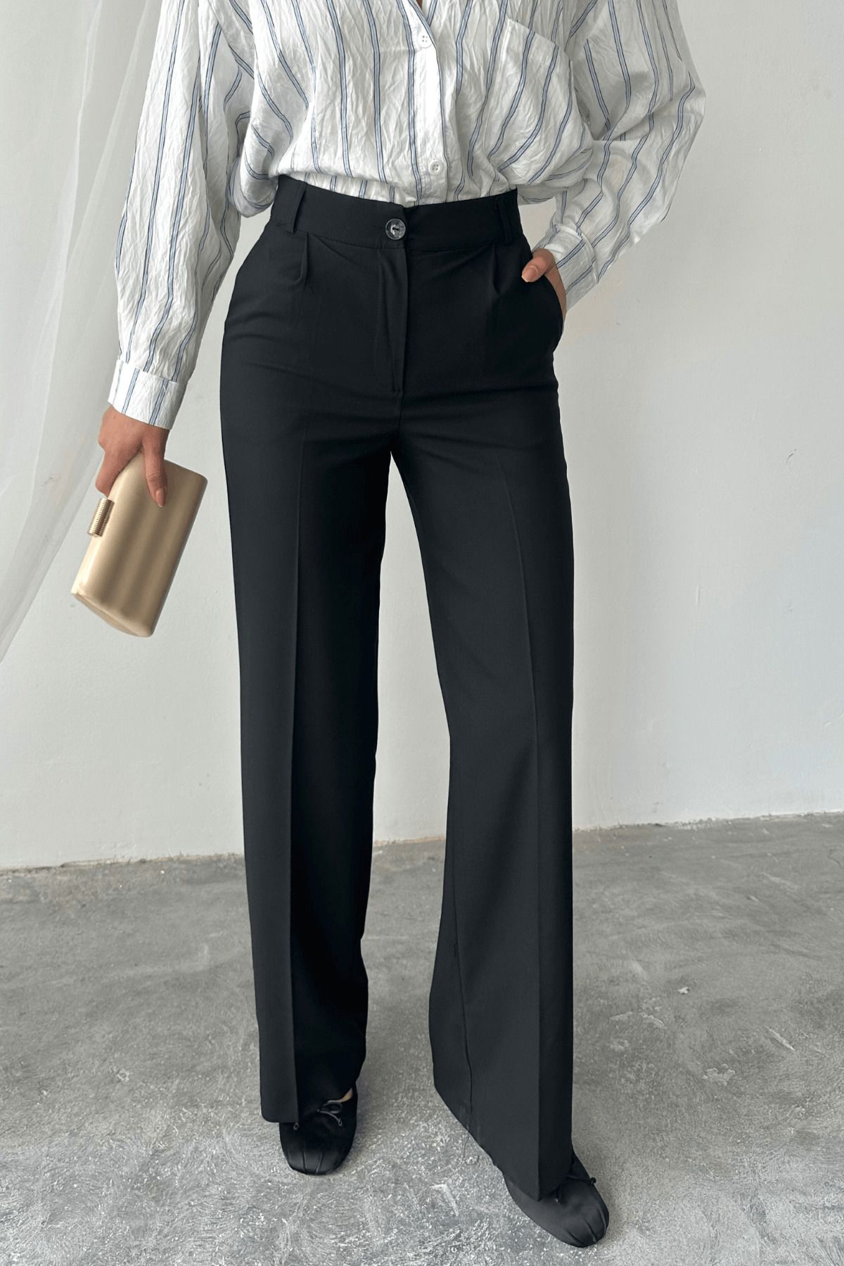 Paw Garage Kadın Sindy Palazzo Model Kumaş Pantolon