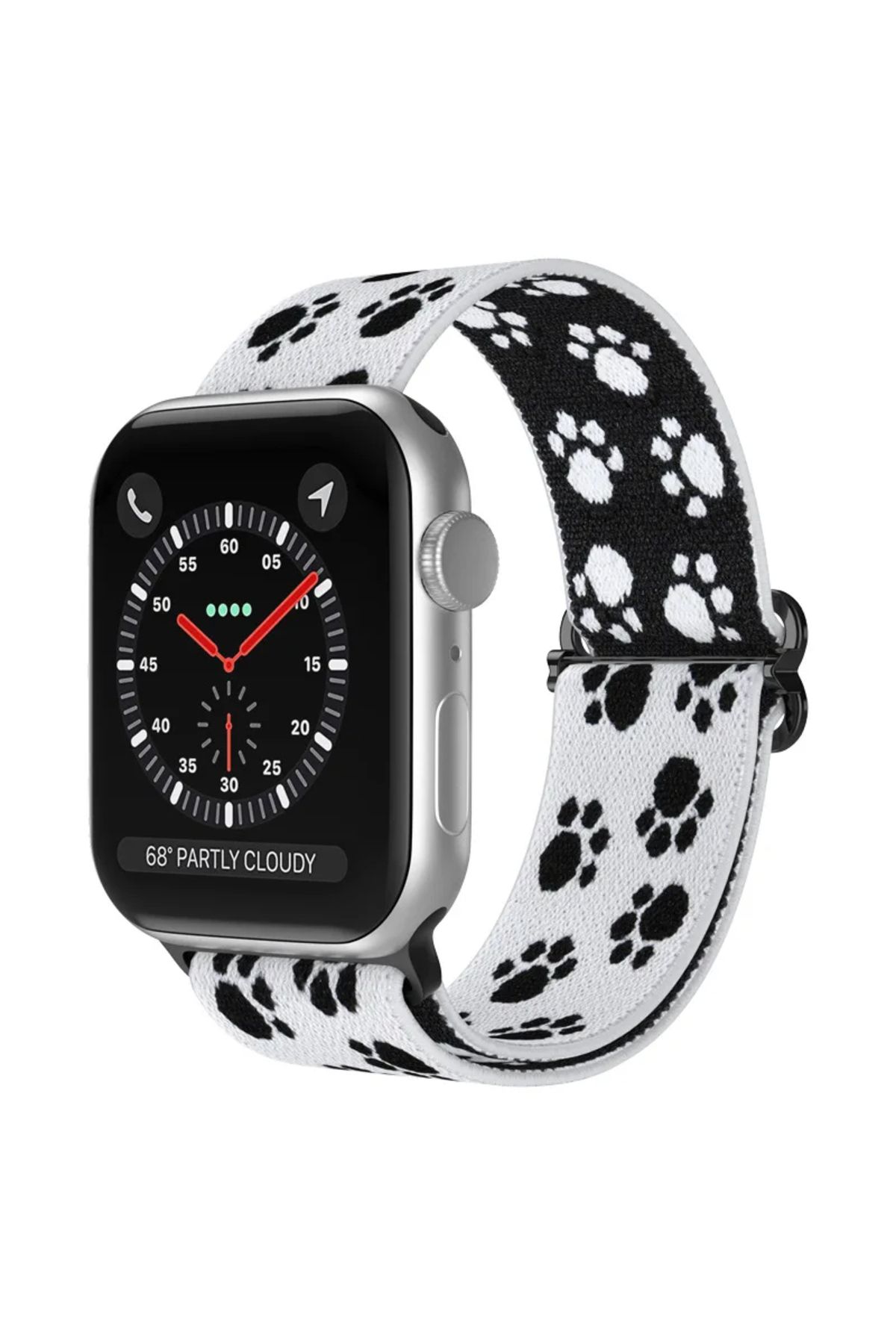MMPSHOP Apple Watch 10 42mm 9 8 7 6 Se Uyumlu 38 40 41mm Uyumlu Esnek Kumaş Akıllı Saat Kordon
