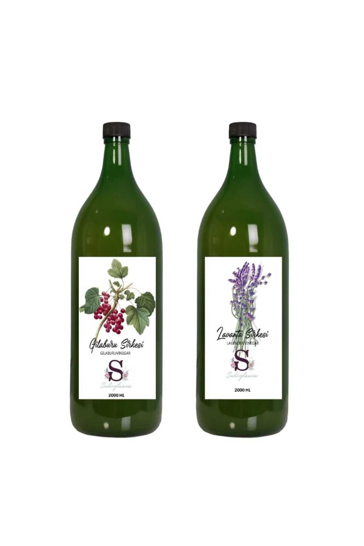 Süheylaana Doğal Gilaburu Sirkesi 2000 Ml - Doğal Lavanta Sirkesi 2000 Ml