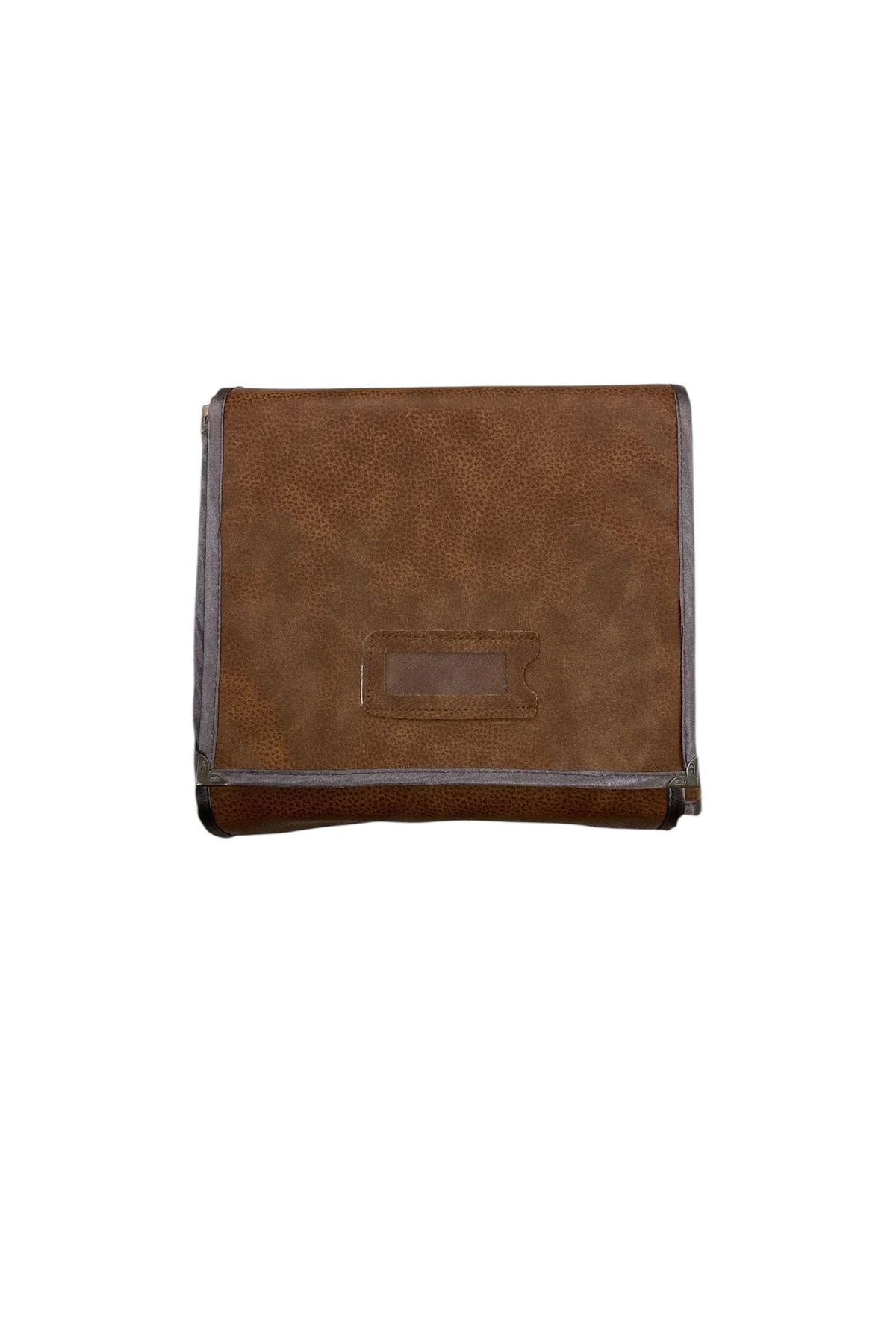 MeGass Dekor Deri Kumaş Kahve Renk 80/76 cm Üçlü Set Sergileme Seyahat Çantası