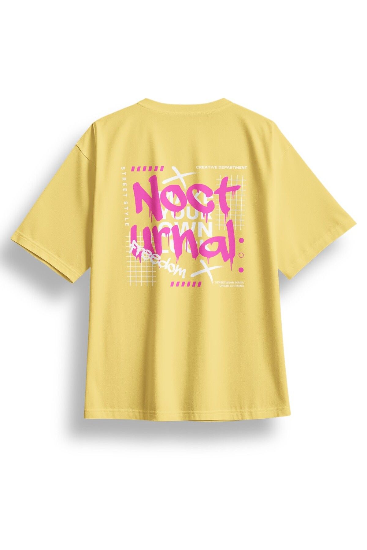 LUMARTA Oversize Nocturnal Baskılı Tshirt