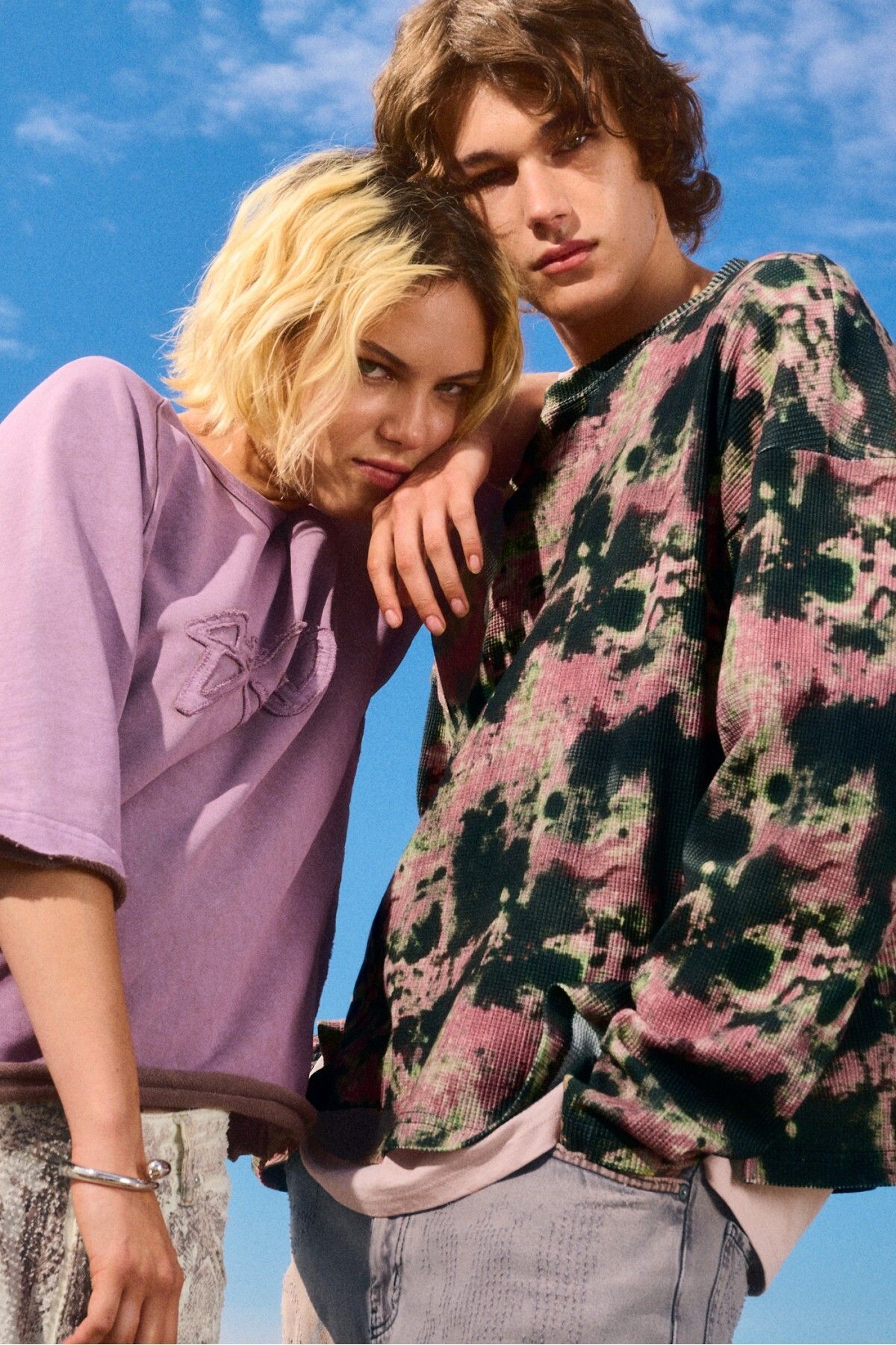 Pull & Bear Kısa kollu STWD sweatshirt