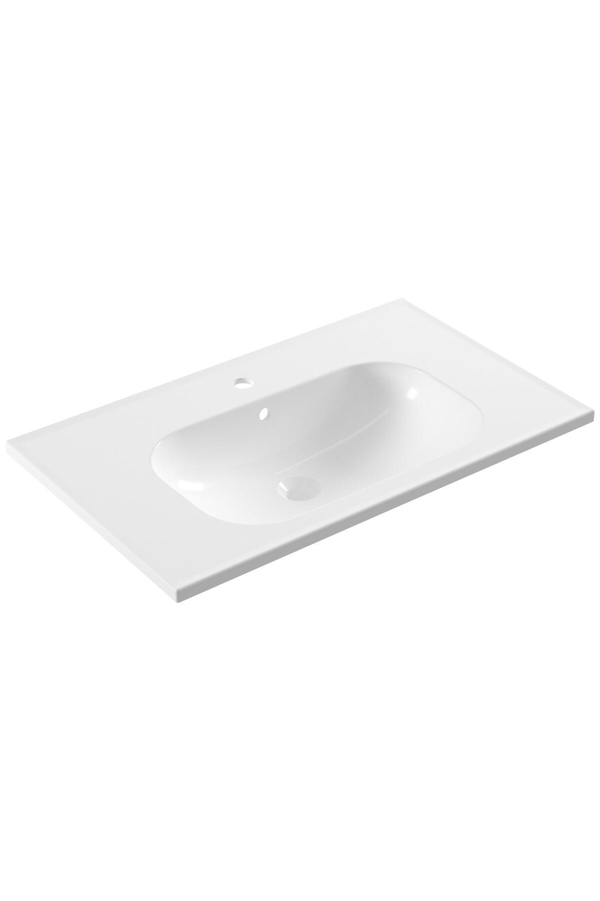 Eca Serel Nita 48x80 Cm Tezgah Etajerli Mobilya Dolap Uyumlu Lavabo NT42TDS110H