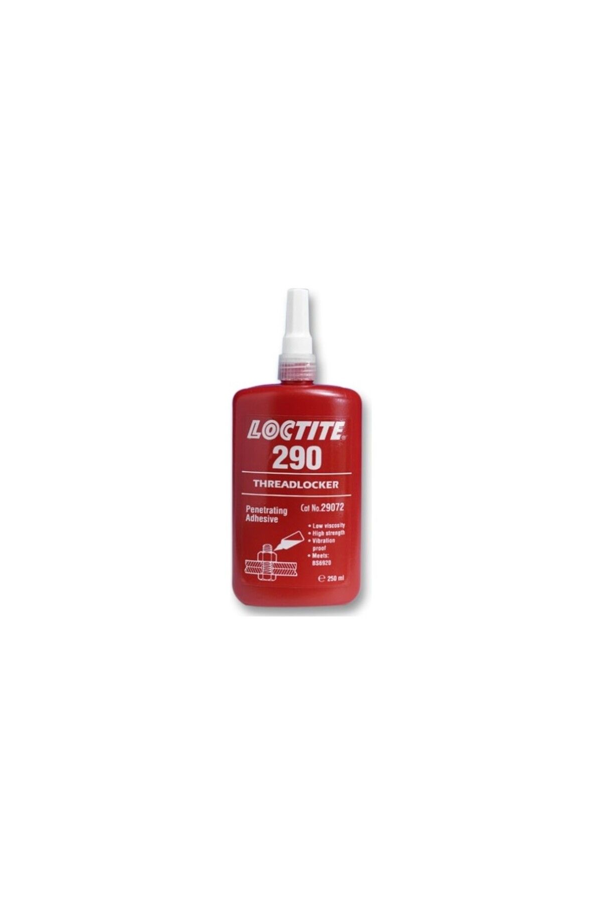 LOCTİTE Loctite 290 Orta-Yüksek Mukavemetli Civata Sabitleyici 250 gr/ml