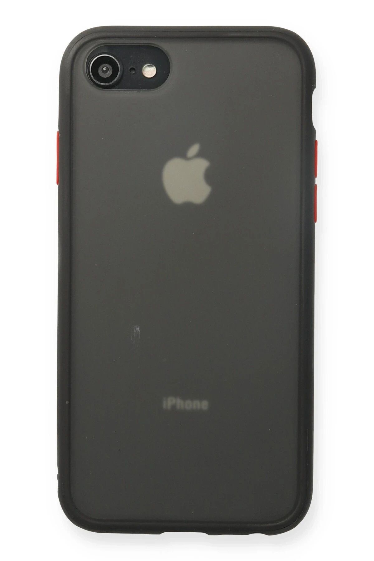NewFace iPhone 7 Kılıf Montreal Silikon Kapak - Siyah FERRG