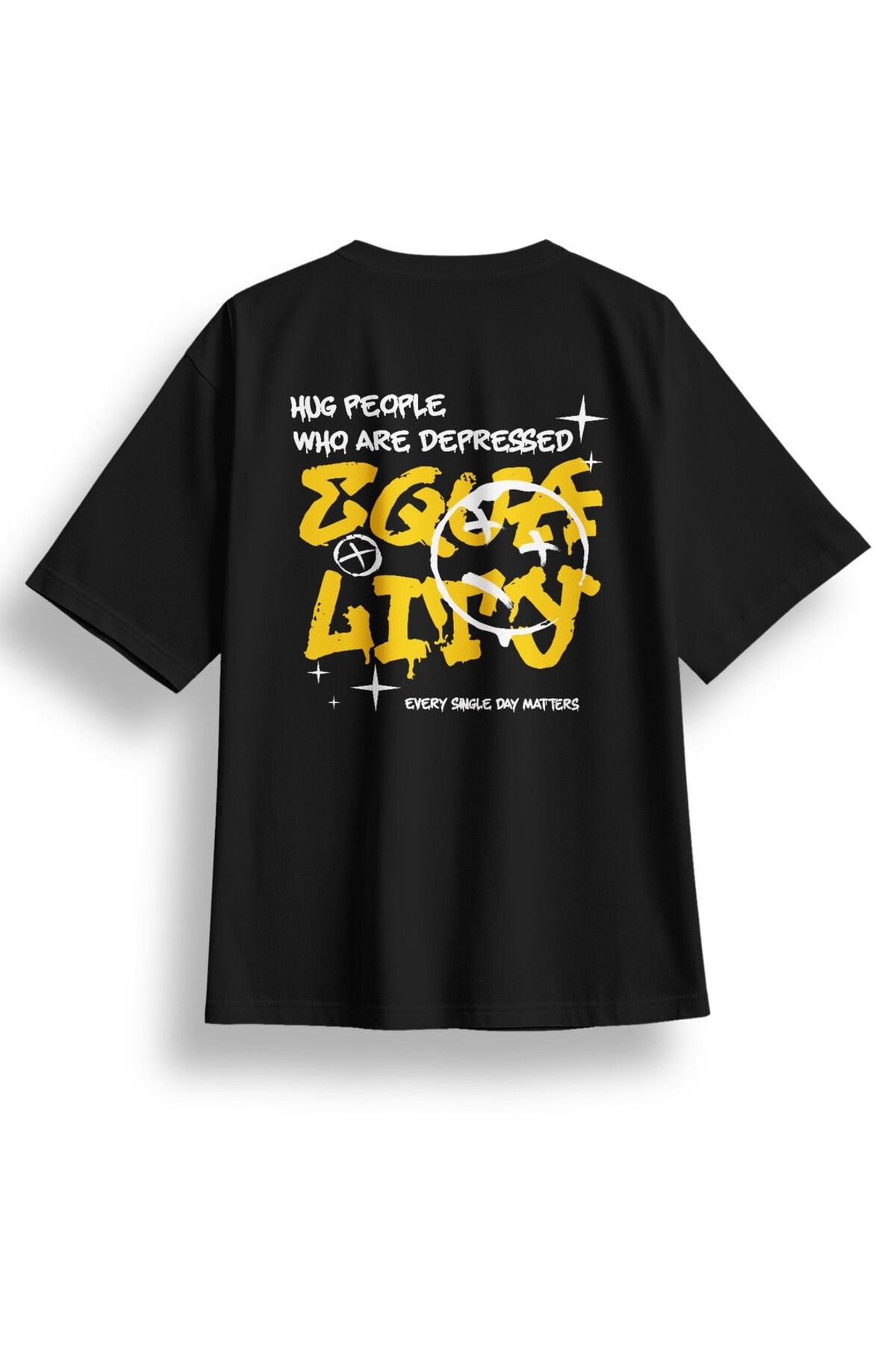 LUMARTA Oversize Quality Baskılı Tshirt