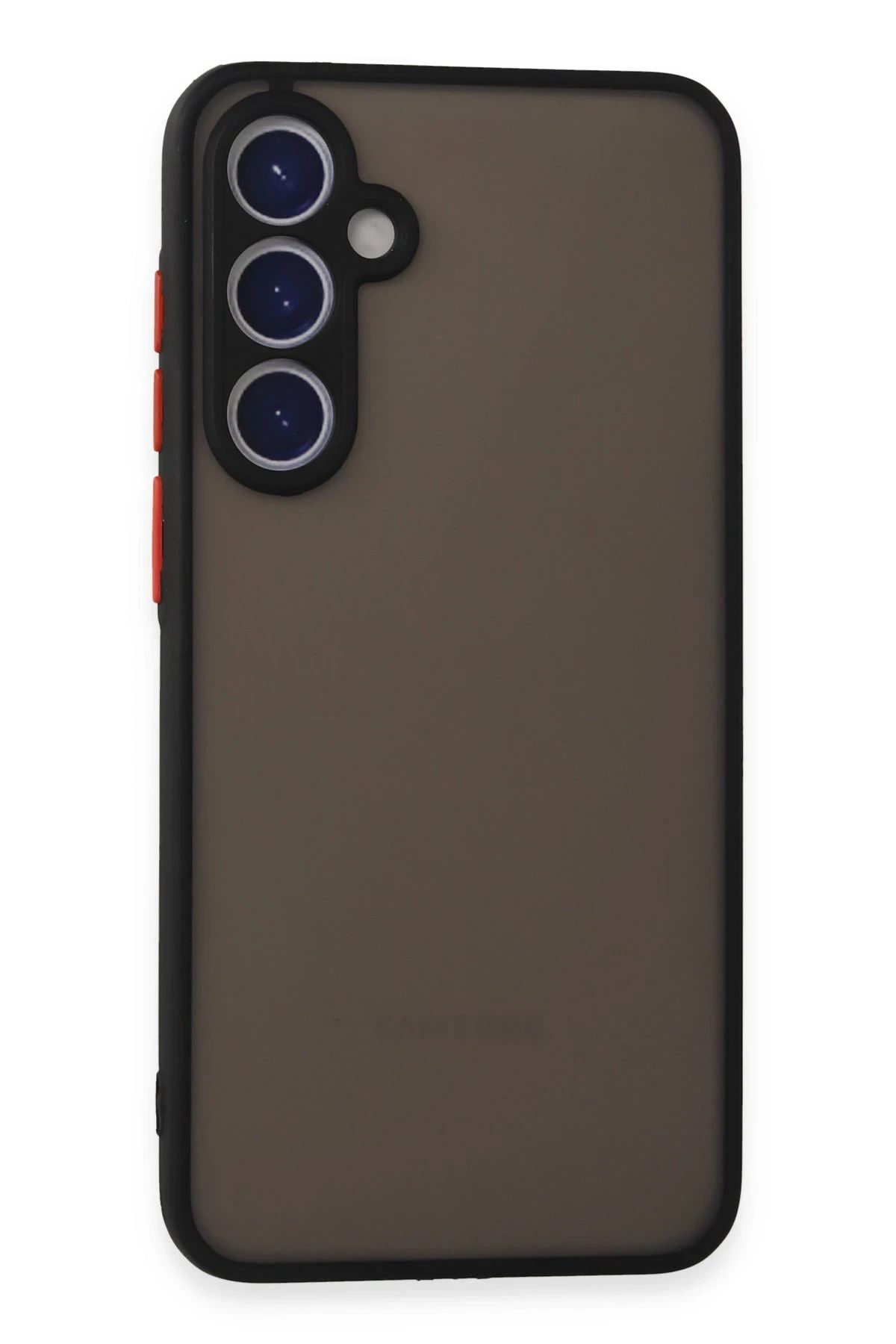 NewFace Samsung Galaxy S23 FE Kılıf Montreal Silikon Kapak - Siyah FERRG