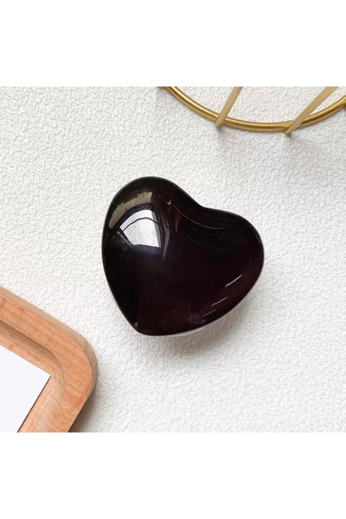 Microcase Kalp Tasarımlı 3M Yapıştırmalı El Parmak Tutucu Cep Telefonu Tutacağı Popsocket - AL5244