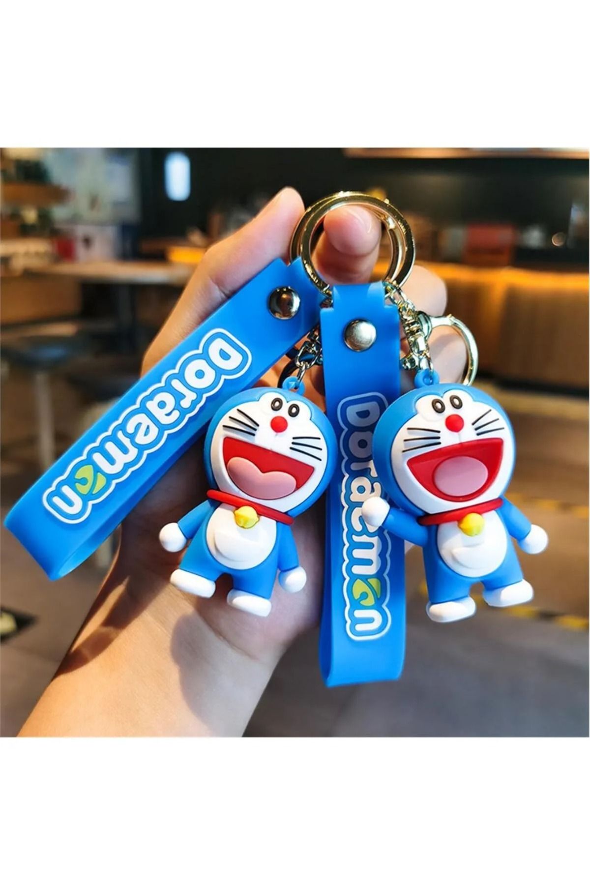 mihi hediyelik Doraemon Anahtarlık Ve Çanta Aksesuarı 1 Adet