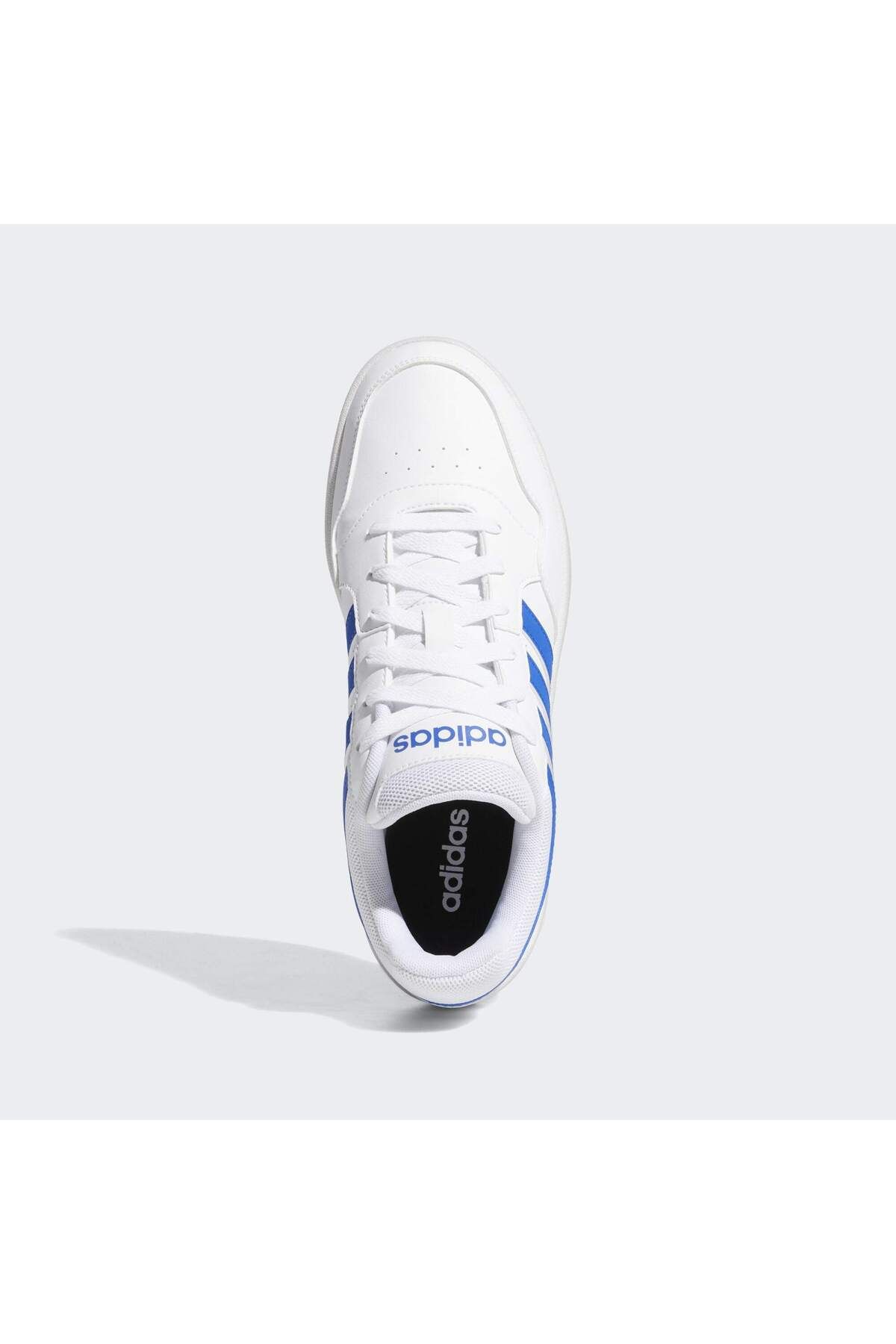 اسنیکر سفید زنانه Hoops 3.0 کفش ورزشی کلاسیک VintageERKEK Low GY5435 adidas