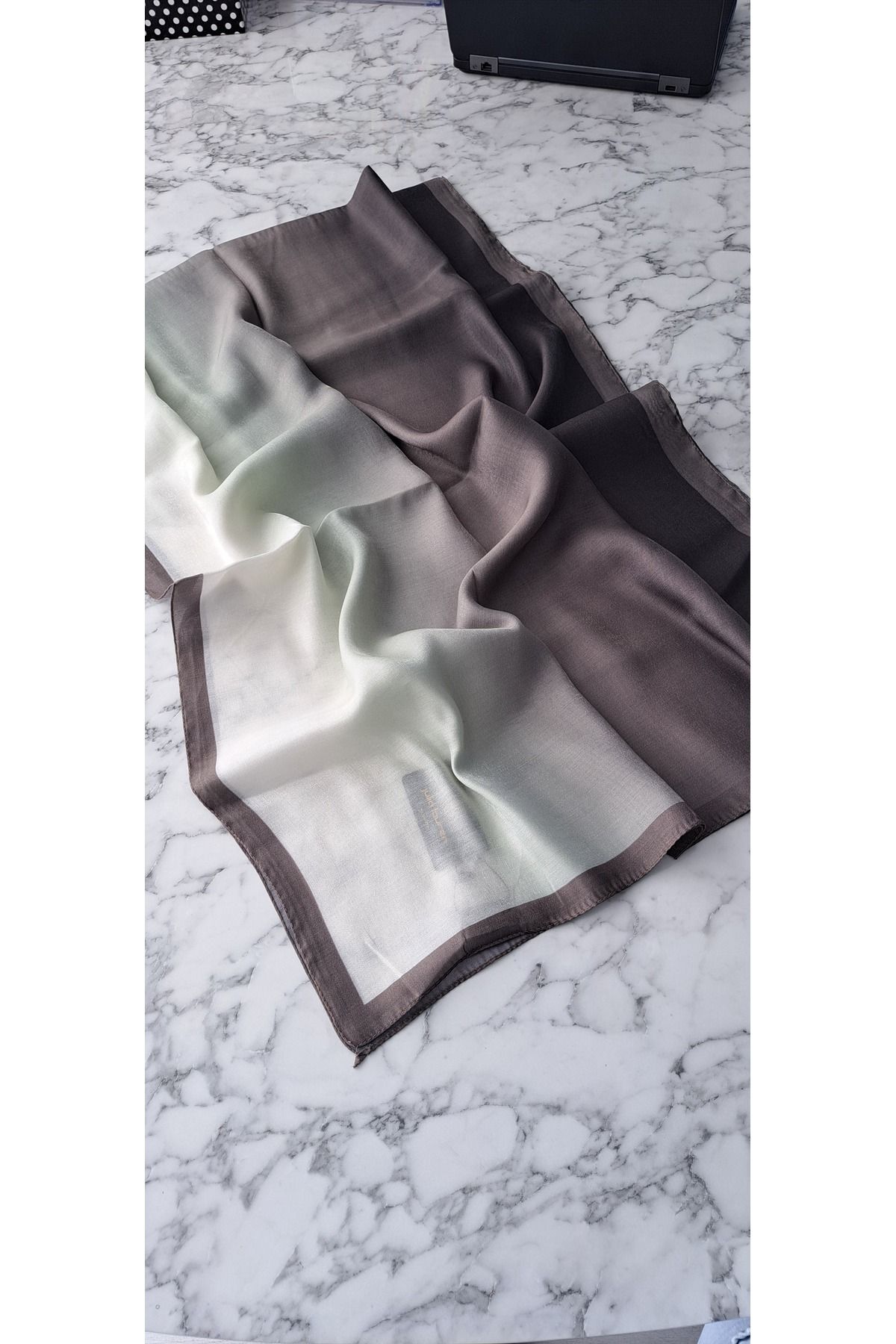 COLLECTİON Vizon yeşili şal
