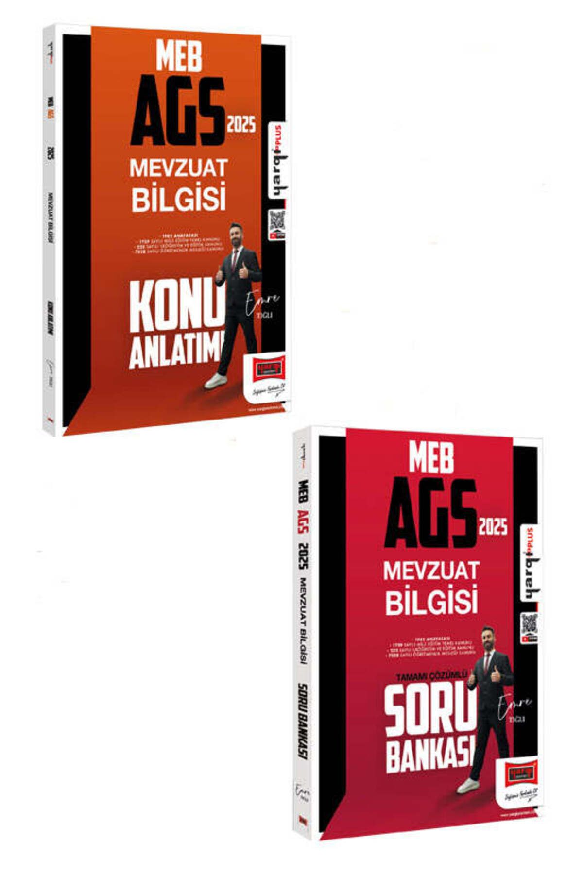 Yargı Yayınları Yargı Yayınları 2025 MEB-AGS Mevzuat Konu Anlatımı ve Soru Bankası Seti (Emre Tığlı)