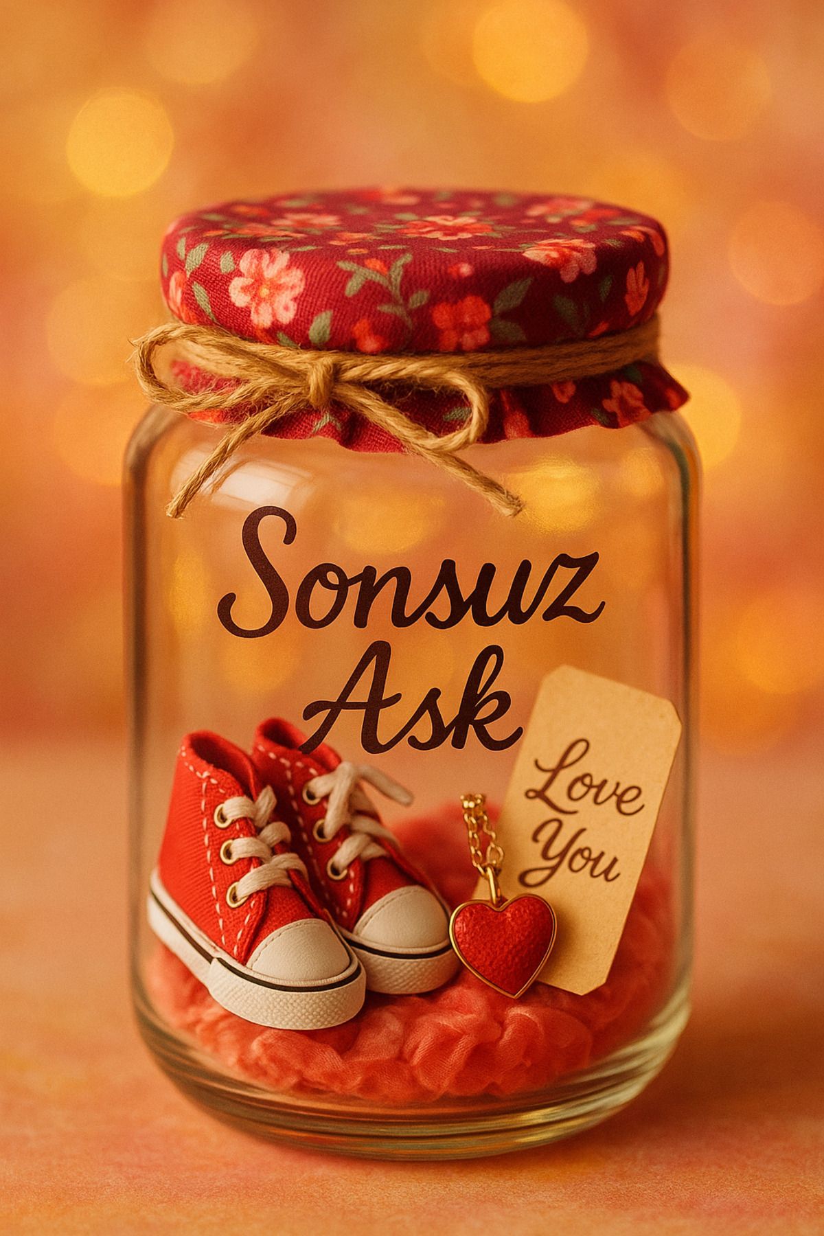 VİBE Sevgililer için süpriz aşk kavanozu