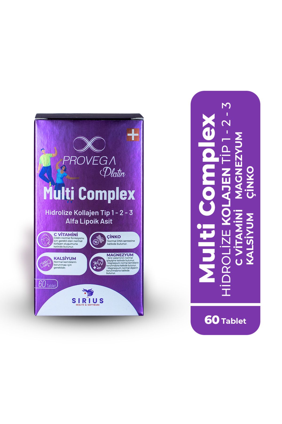 Provega-(Set of 2) Platinum Multi Complex Hydrolyzed Collagen & Msm Cream - Pain - Edema - Swelling 100 ml - Cream 2