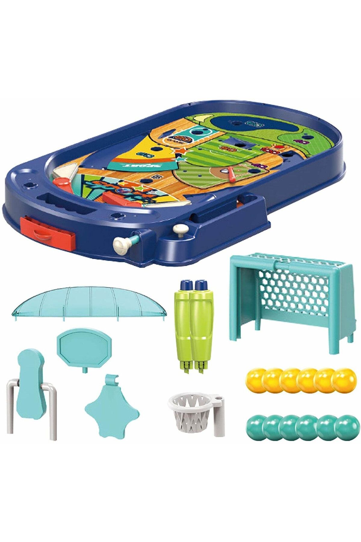 ACTION ONE-Joc interactiv Pinball / Flipper, 47x29x12 cm 3
