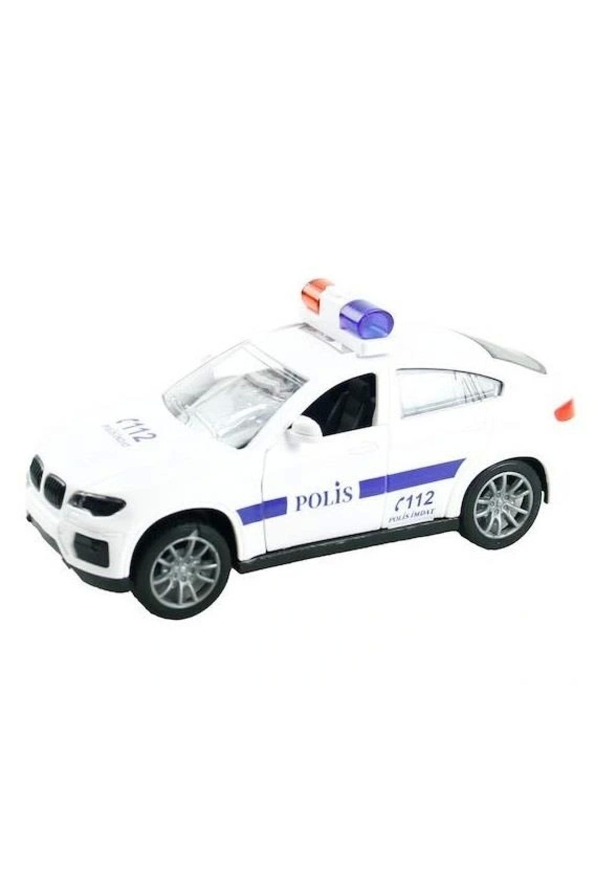 Tolzan Polis Arabası Sürtmeli Plastik - Jw567-062