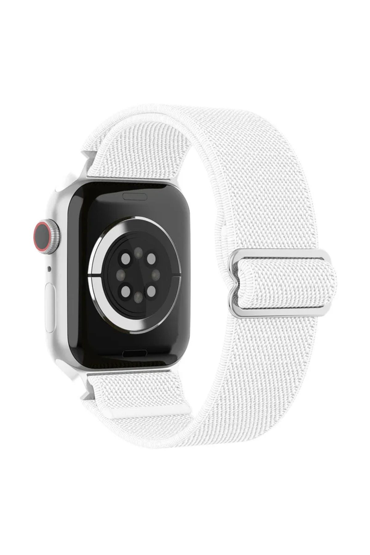 MMPSHOP Apple Watch 10 42mm 9 8 7 6 Se Uyumlu 38 40 41mm Uyumlu Esnek Kumaş Akıllı Saat Kordon