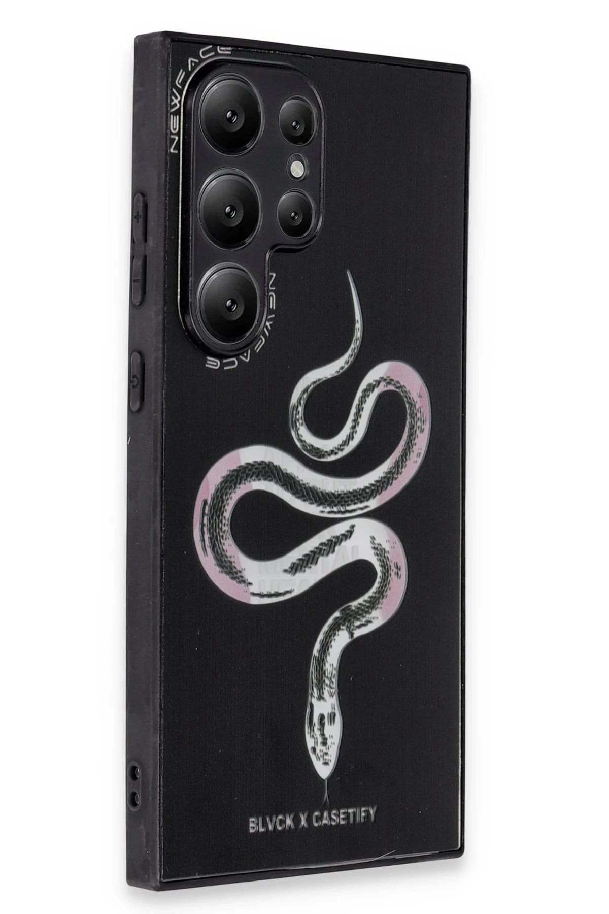 NewFace Samsung Galaxy S23 Ultra Kılıf Mirror Desenli Kapak - Mirror - 13 NRMSA