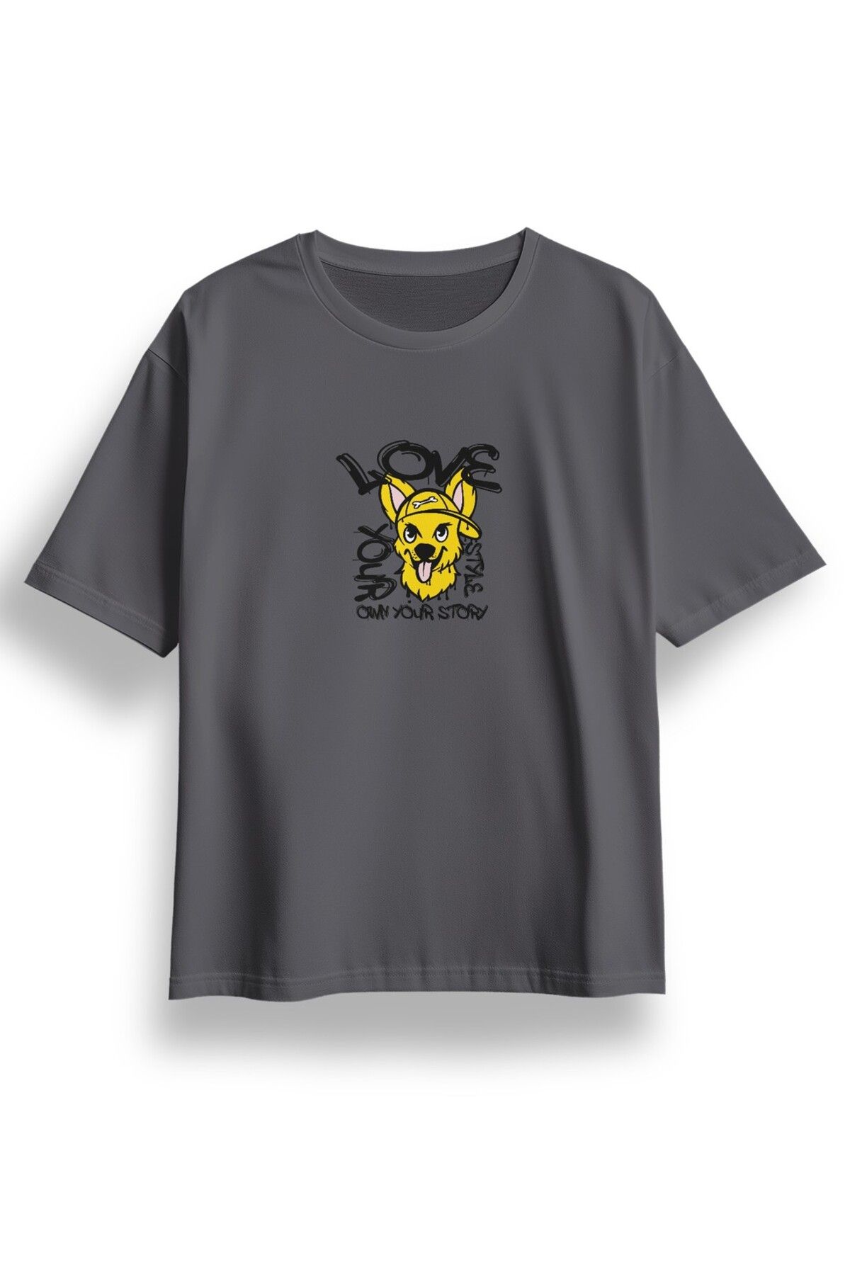 LUMARTA Oversize Your Style Baskılı Tshirt