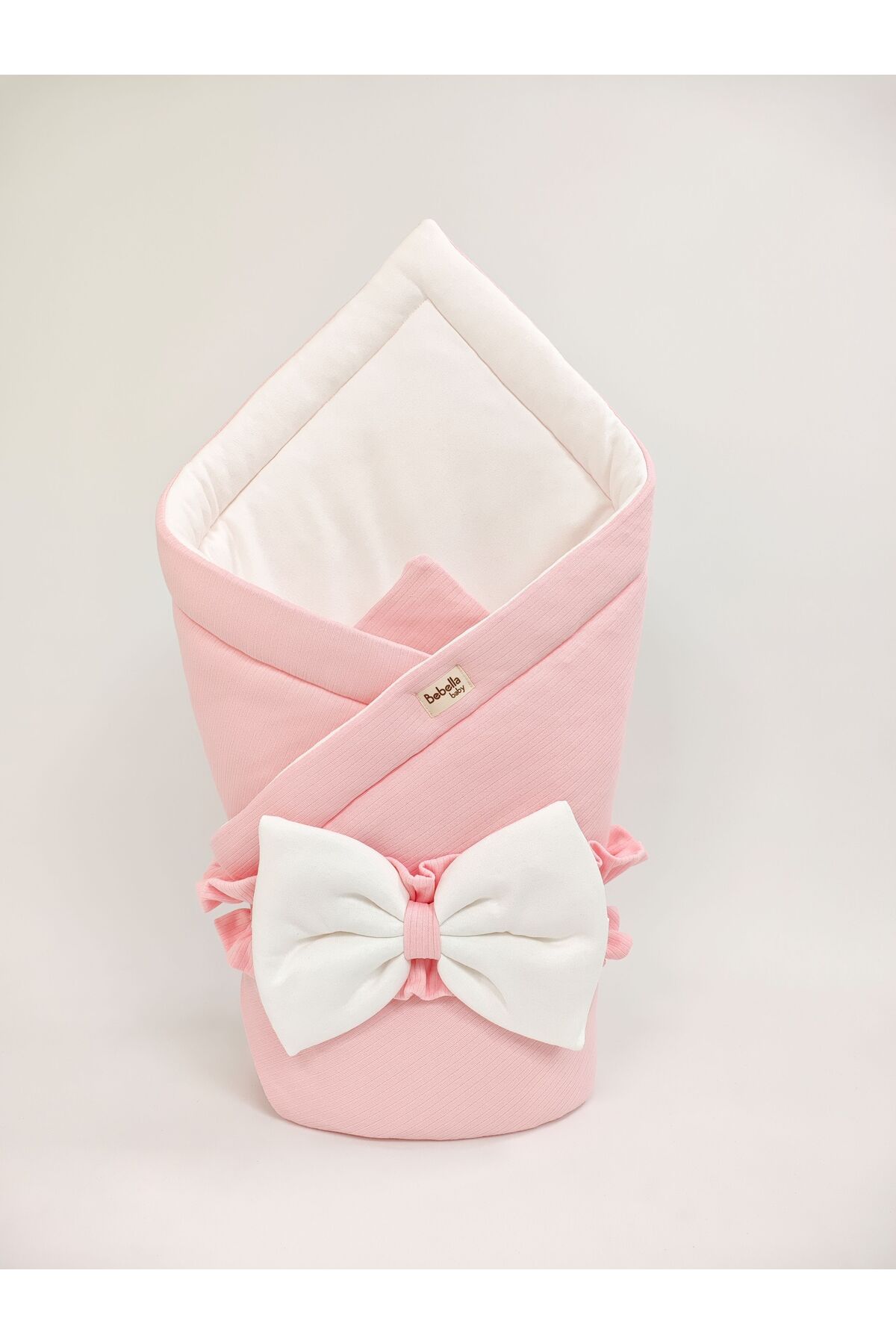 Bebella Bebek Battaniyesi %100 Pamuklu Bebek Kundak Battaniyesi Kız Erkek Dış Kundak Hastane Çıkışı fotoğrafı 3 (önizleme)