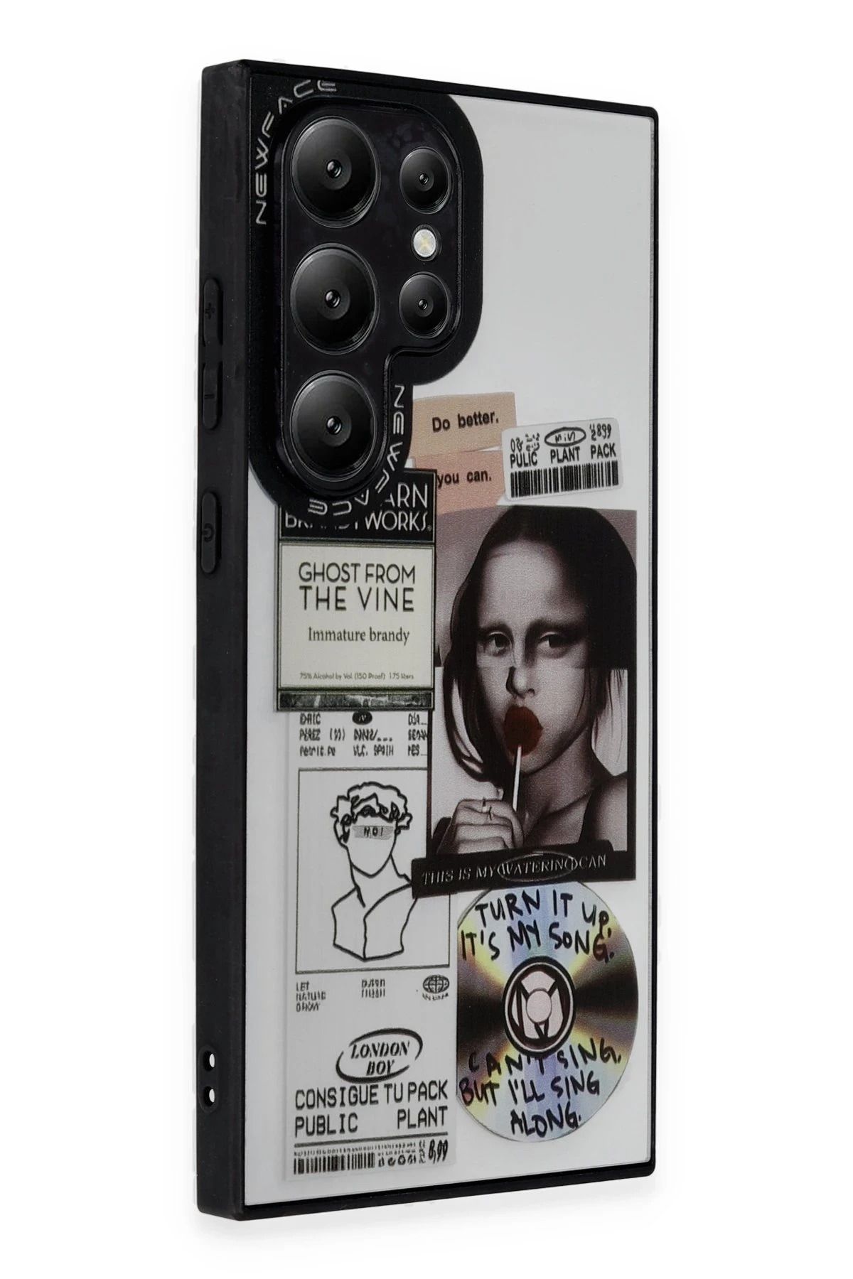 NewFace Samsung Galaxy S24 Ultra Kılıf Mirror Desenli Kapak - Mirror - 2 YNSMR