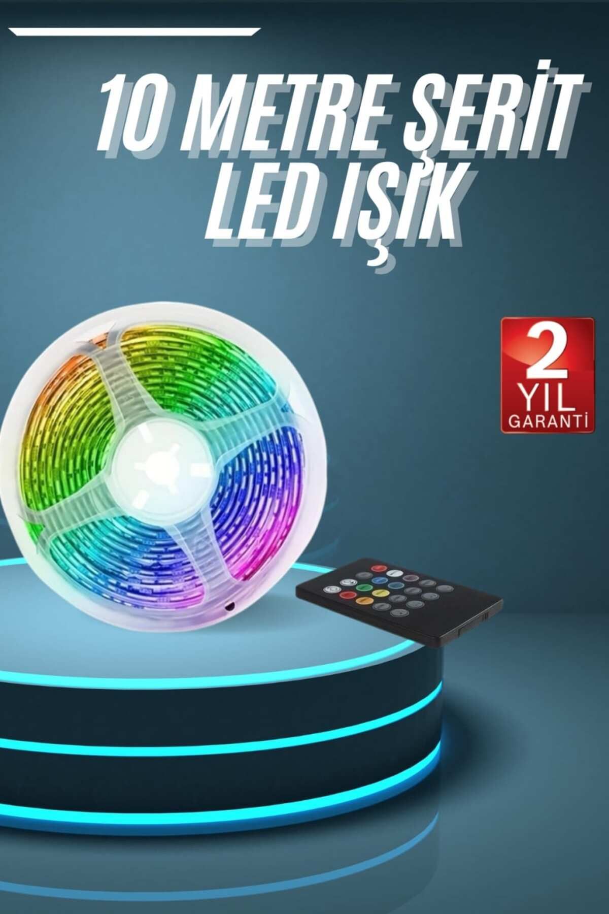 SAYARMARKT Kumandalı 10 Metre RGB Aydınlatma