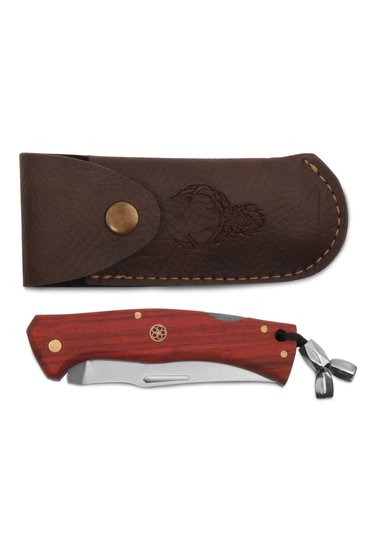 kösemehmet Katlanır Model 22 CM - Ceviz Ağacı Sap