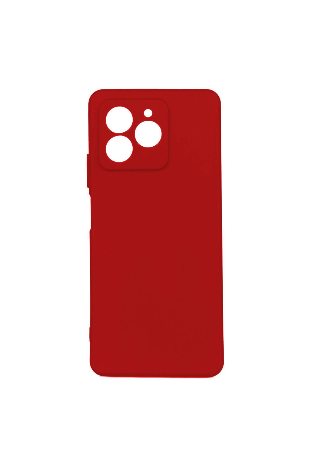 mobrika Omix X7 Tam Uyumlu Darbelere Dayanıklı Esnek Silikon Telefon Kılıfı - Kırmızı