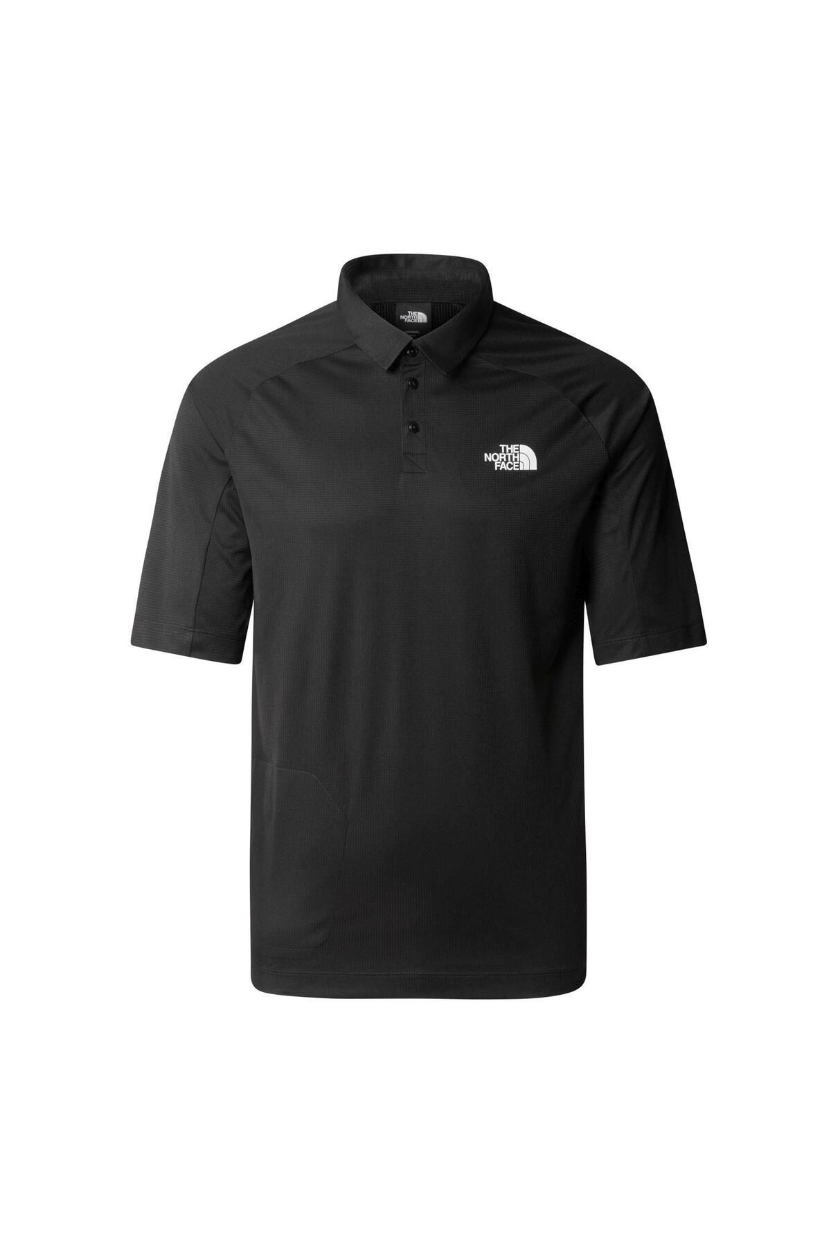 THE NORTH FACE Erkek PACKABLE SS POLO NF0A883KJK31 Siyah-M