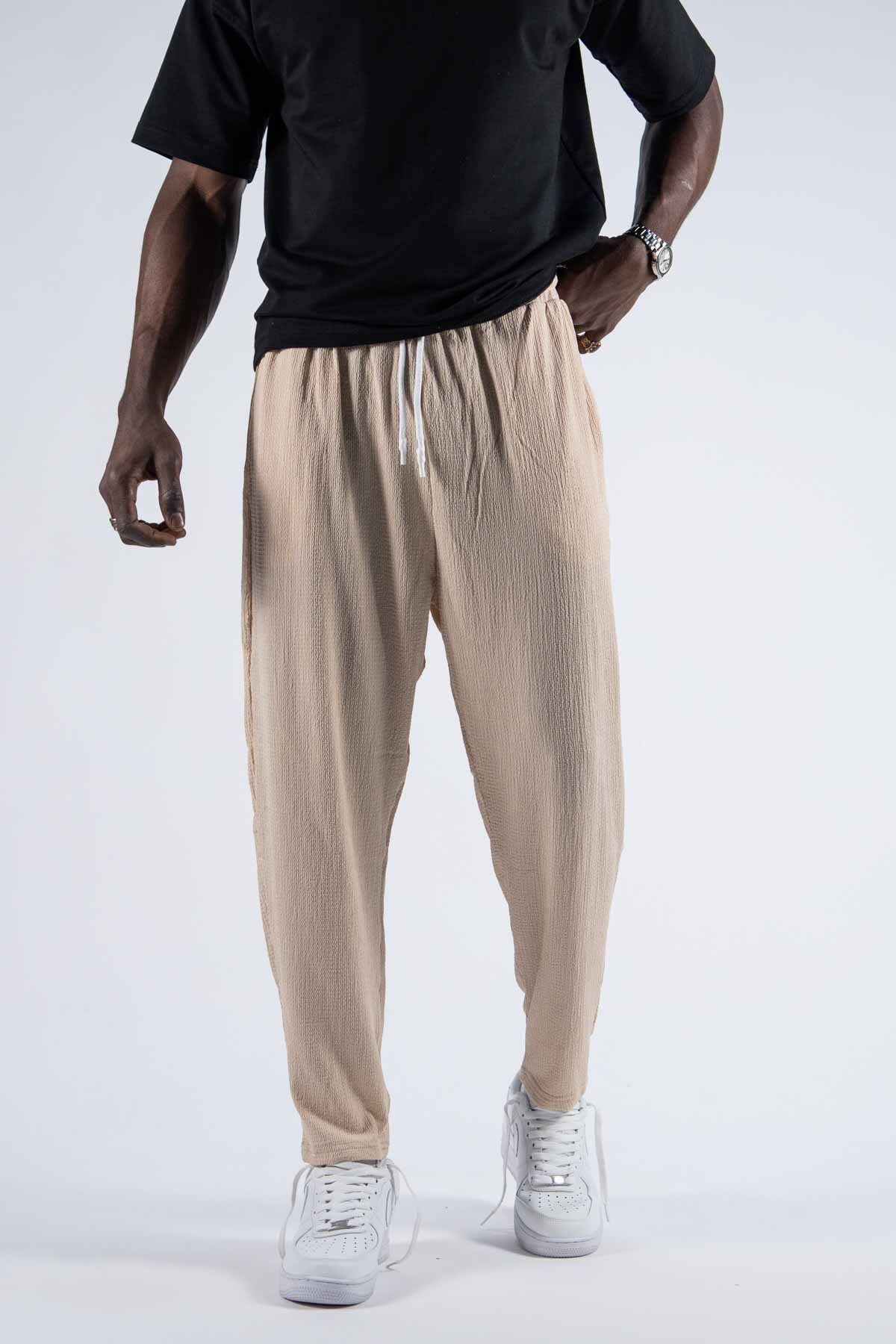 SUPERBLUE Unisex Günlük Spor Baget Pantolon