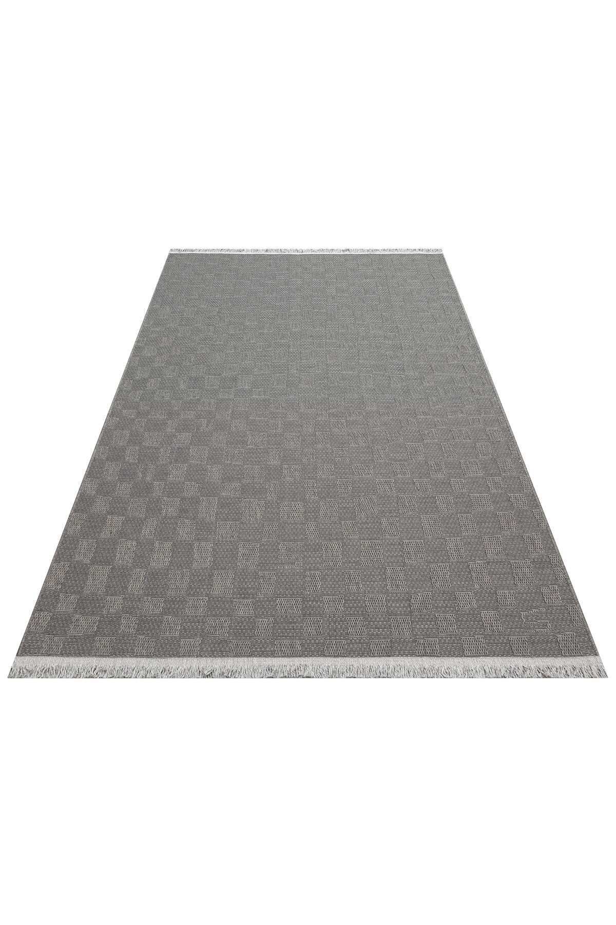 BEDİROĞLU VELORA Mua Koleksiyon Kadife Makine Halısı Salon,mutfak,oturma Ve Çocuk Odası Halısı M50001 GRİ