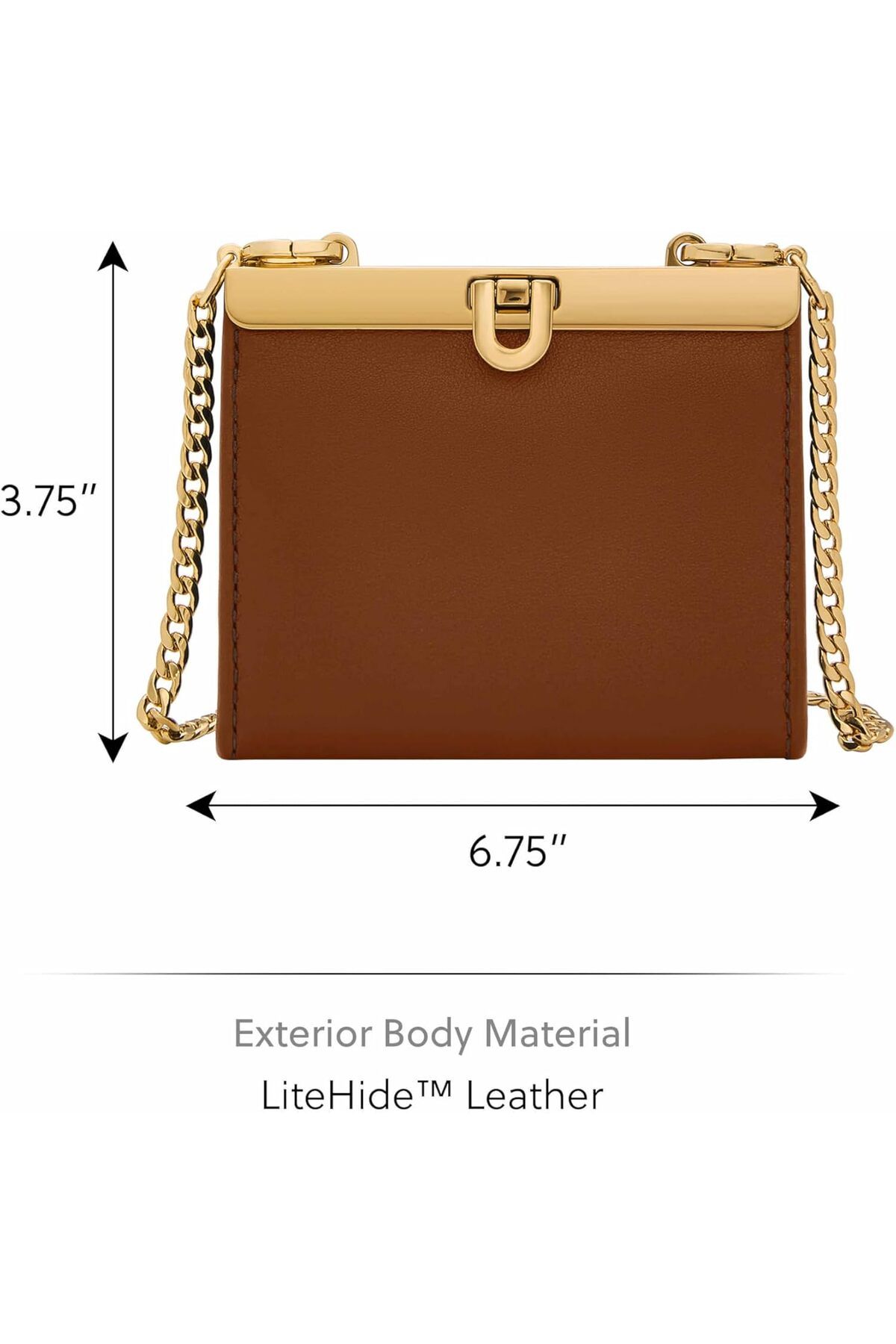 Fossil-Women's Penrose Small Wallet Crossbody, Brown 7
