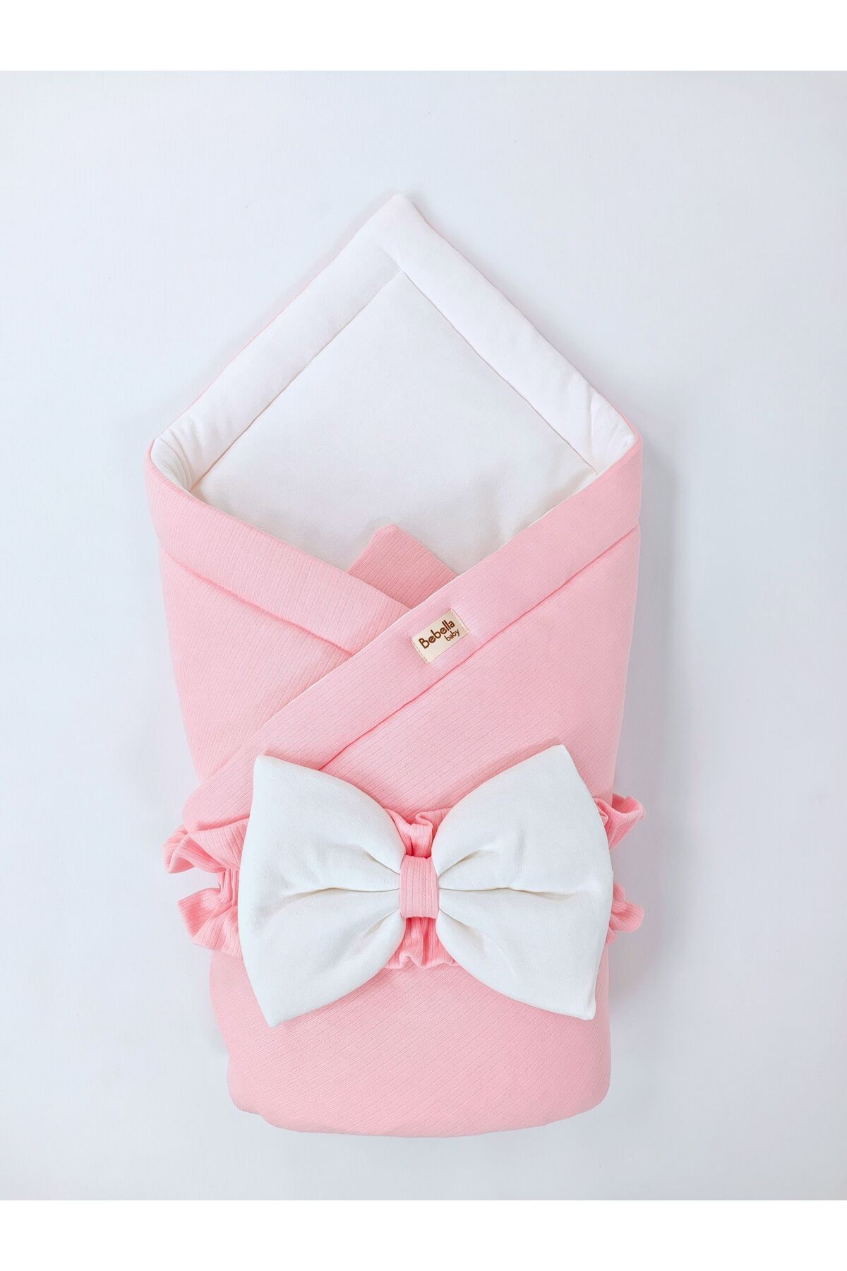 Bebella Bebek Battaniyesi %100 Pamuklu Bebek Kundak Battaniyesi Kız Erkek Dış Kundak Hastane Çıkışı fotoğrafı 4 (önizleme)