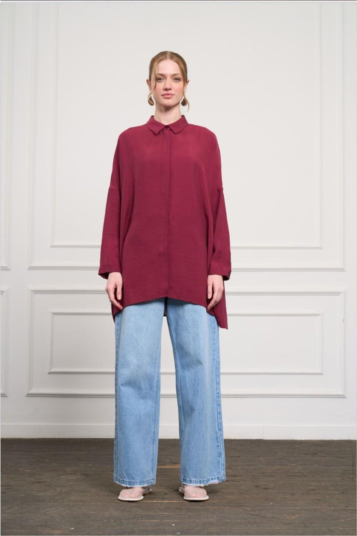 Nuss Y3001 Oversize Basic Gömlek