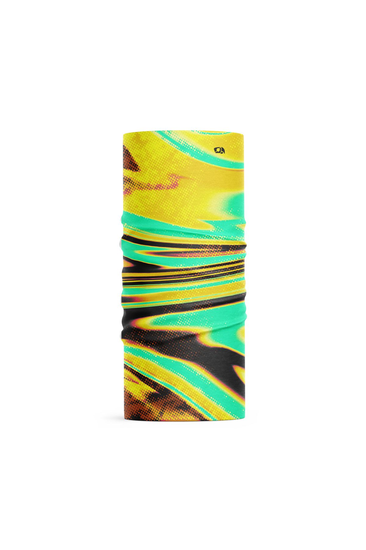 FG KONNİCHİWA SANATSAL GEOMETRİK ALEVLİ DESENLİ Bandana Outdoor Boyunluk Motosiklet Kadın Erkek buff Bandana