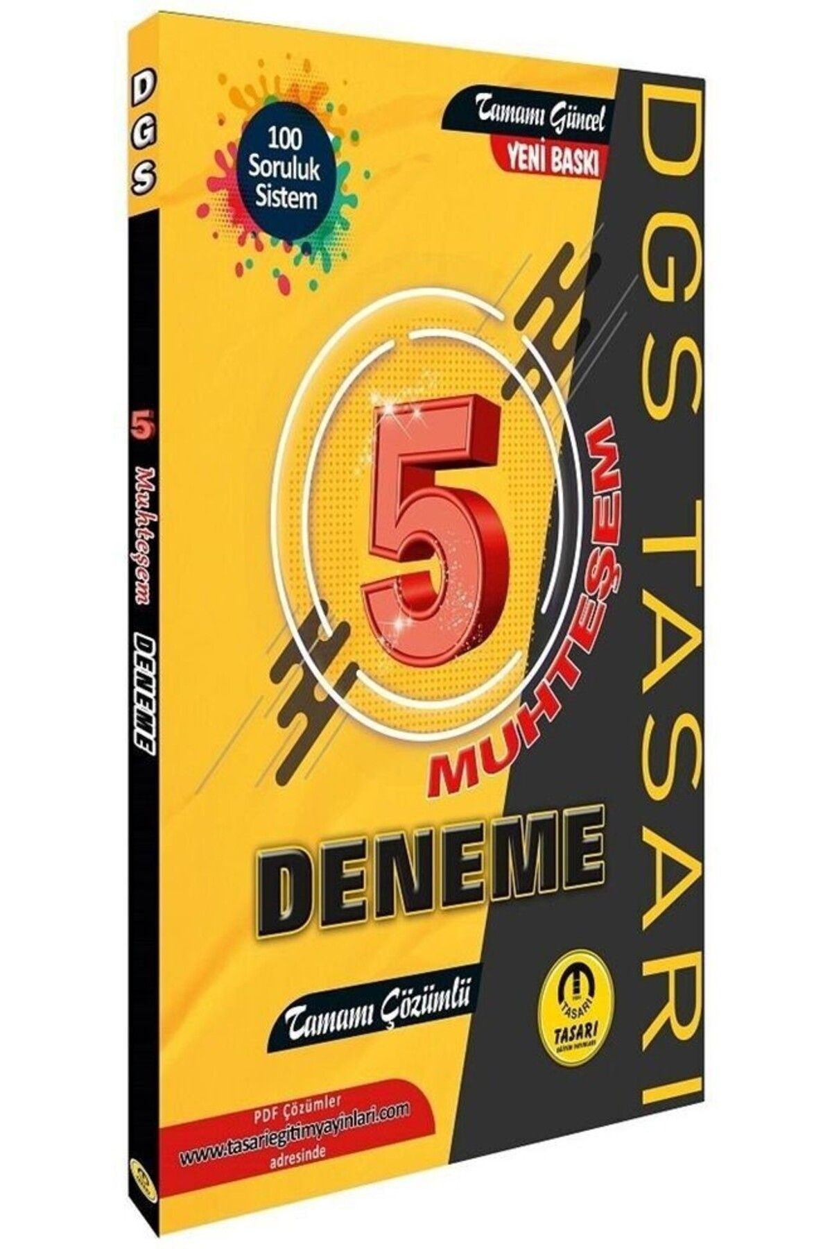 Tasarı Yayınları DGS Muhteşem 5 Deneme Tasarı Yayınları