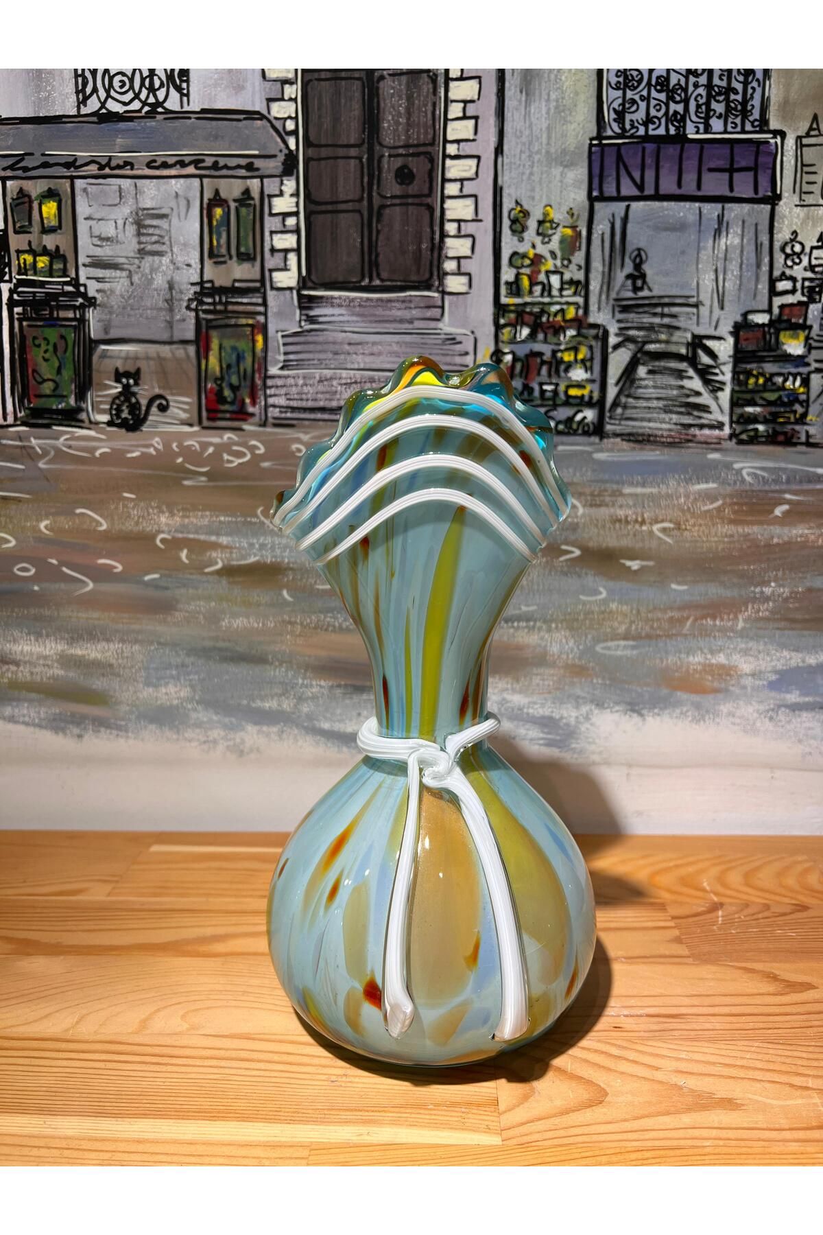 MeMy Design Murano Özel Tasarım Cam Vazo