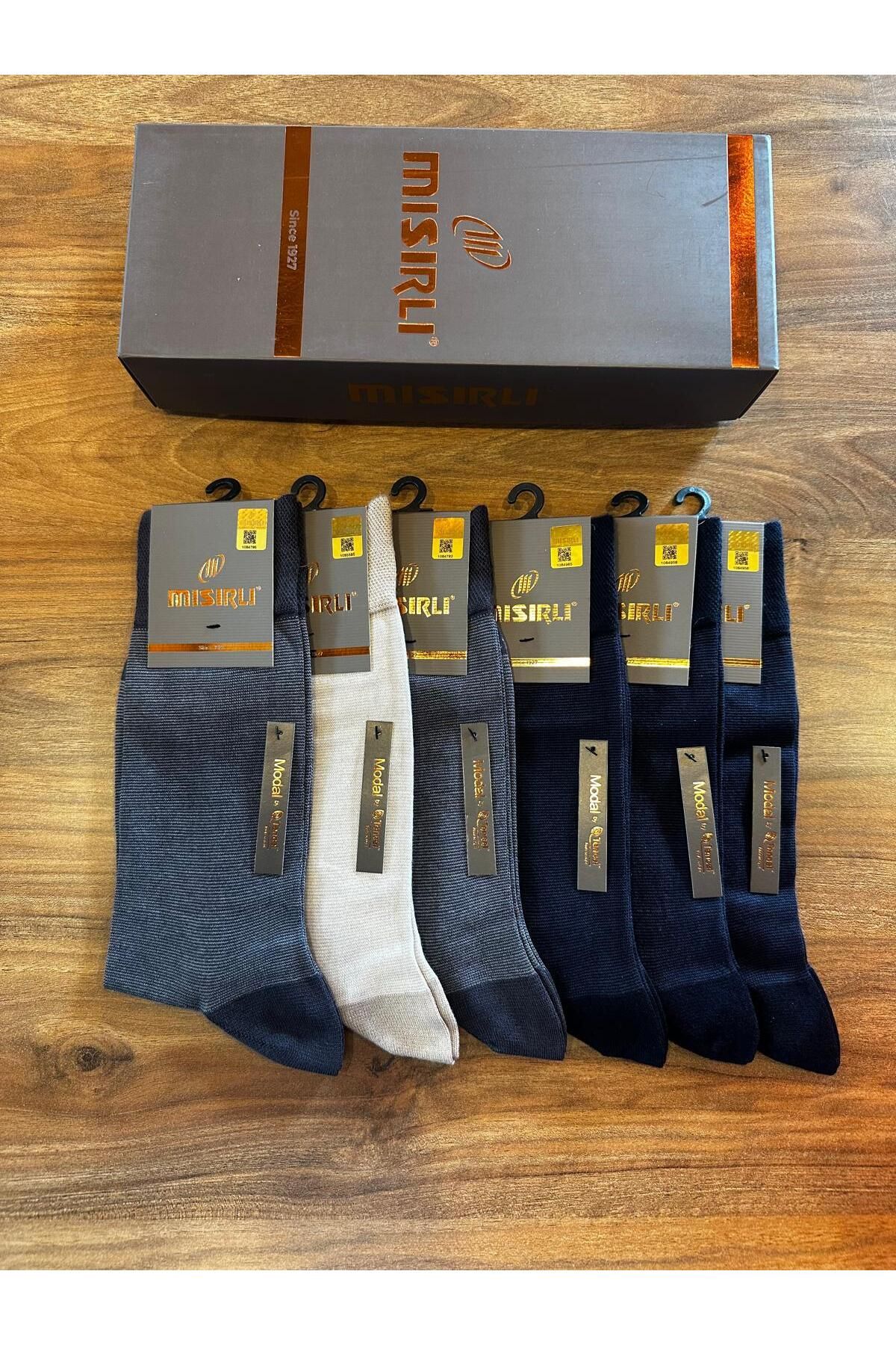 Mısırlı Modal Dikişsiz Konforlu Çorap 6'lı Paket