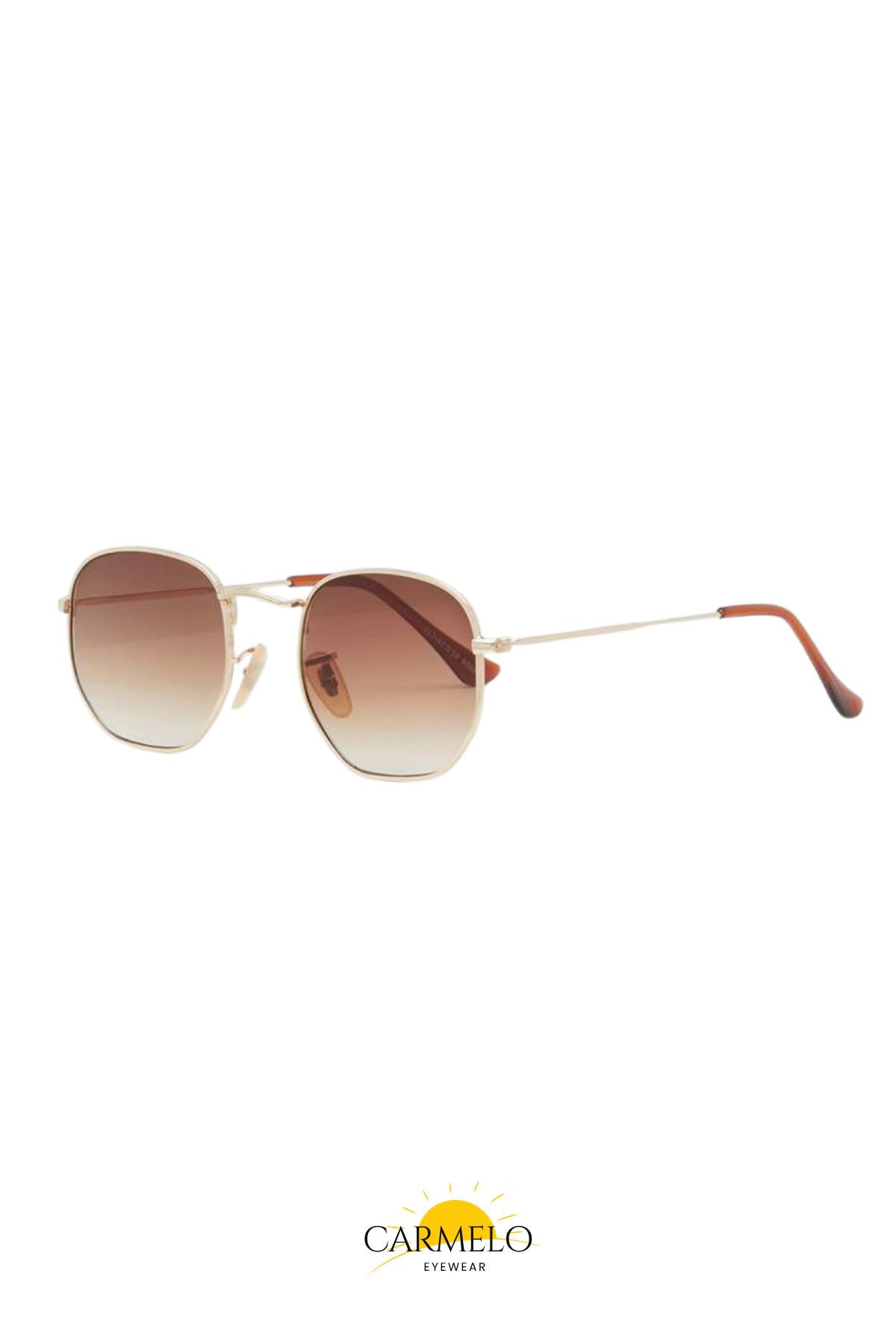 Carmelo Eyewear C01GE014 Kahverengi Erkek Güneş Gözlüğü