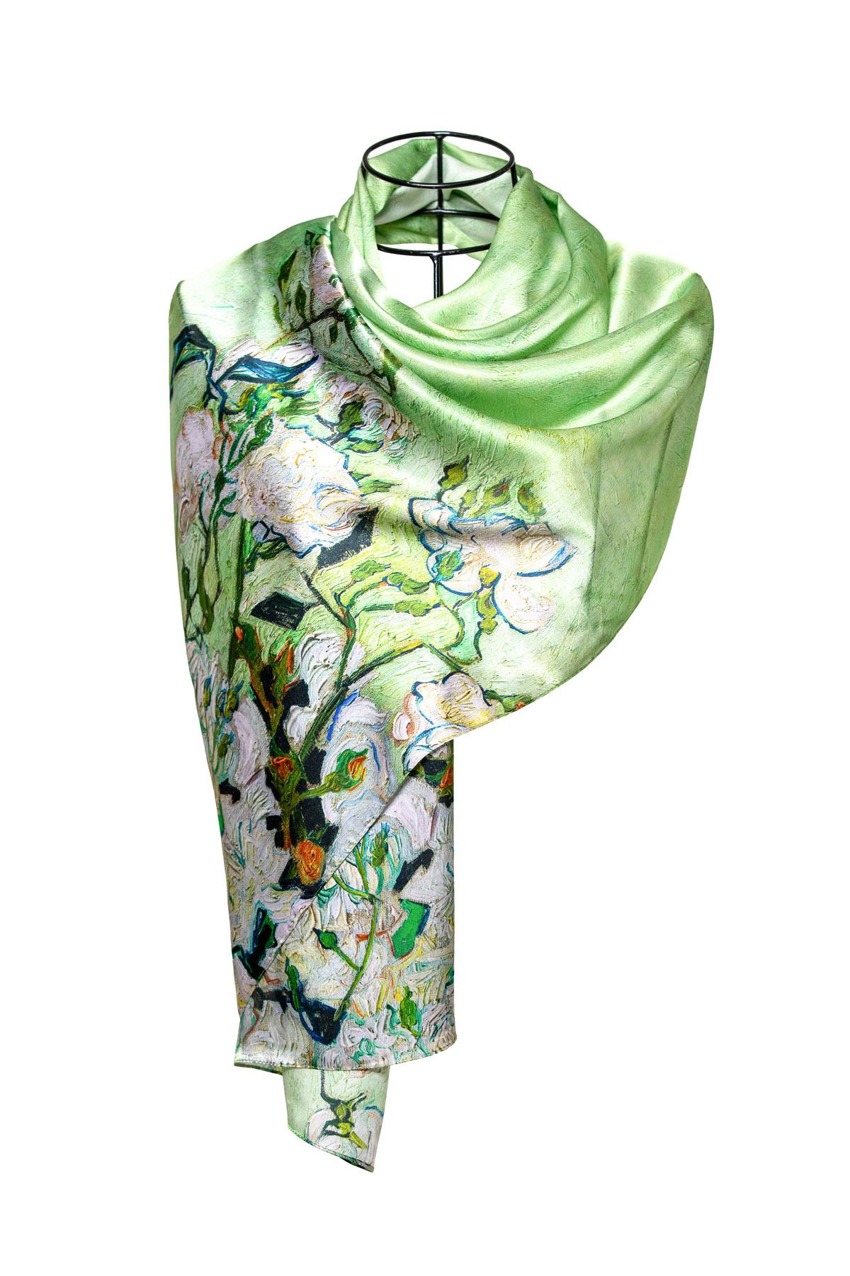 CASHMERE AND SİLK MAWLANA (53X173) SAF İPEK ŞAL
