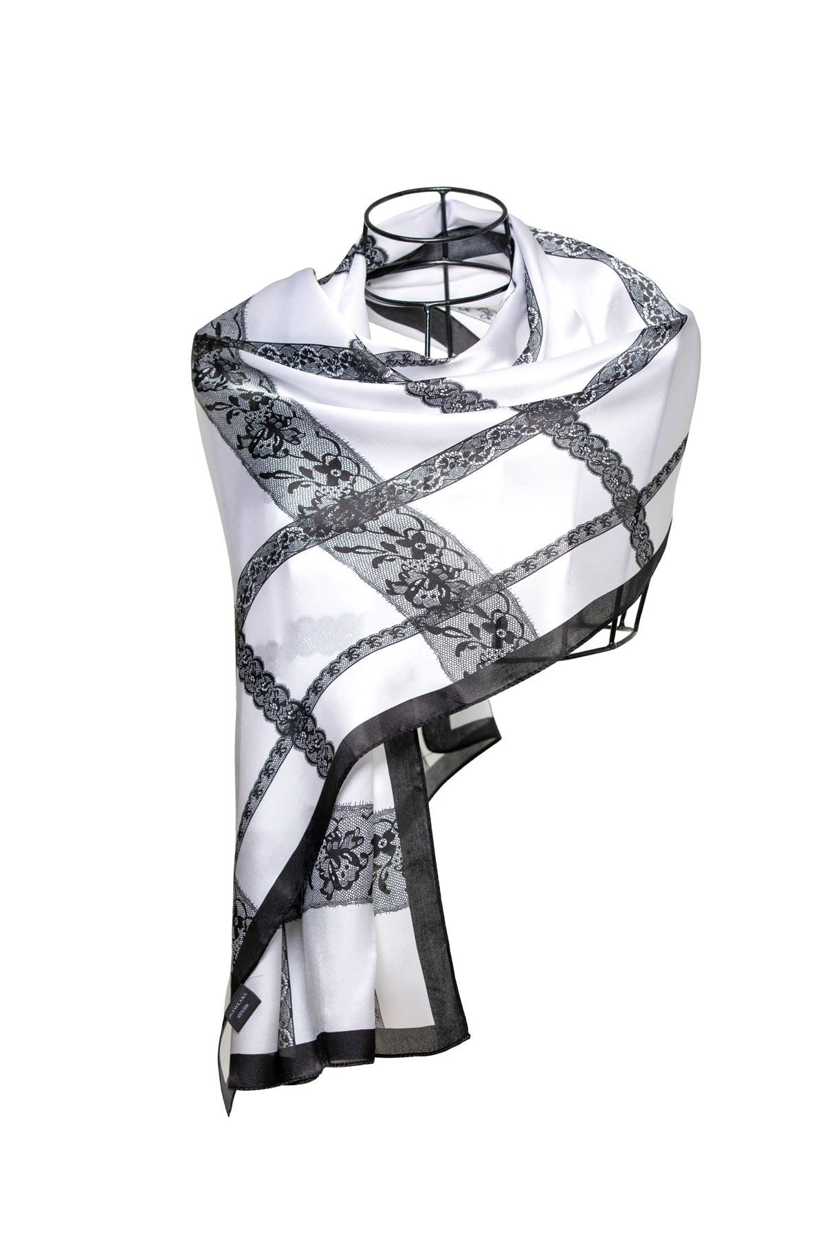 CASHMERE AND SİLK MAWLANA (53X173) SAF İPEK ŞAL