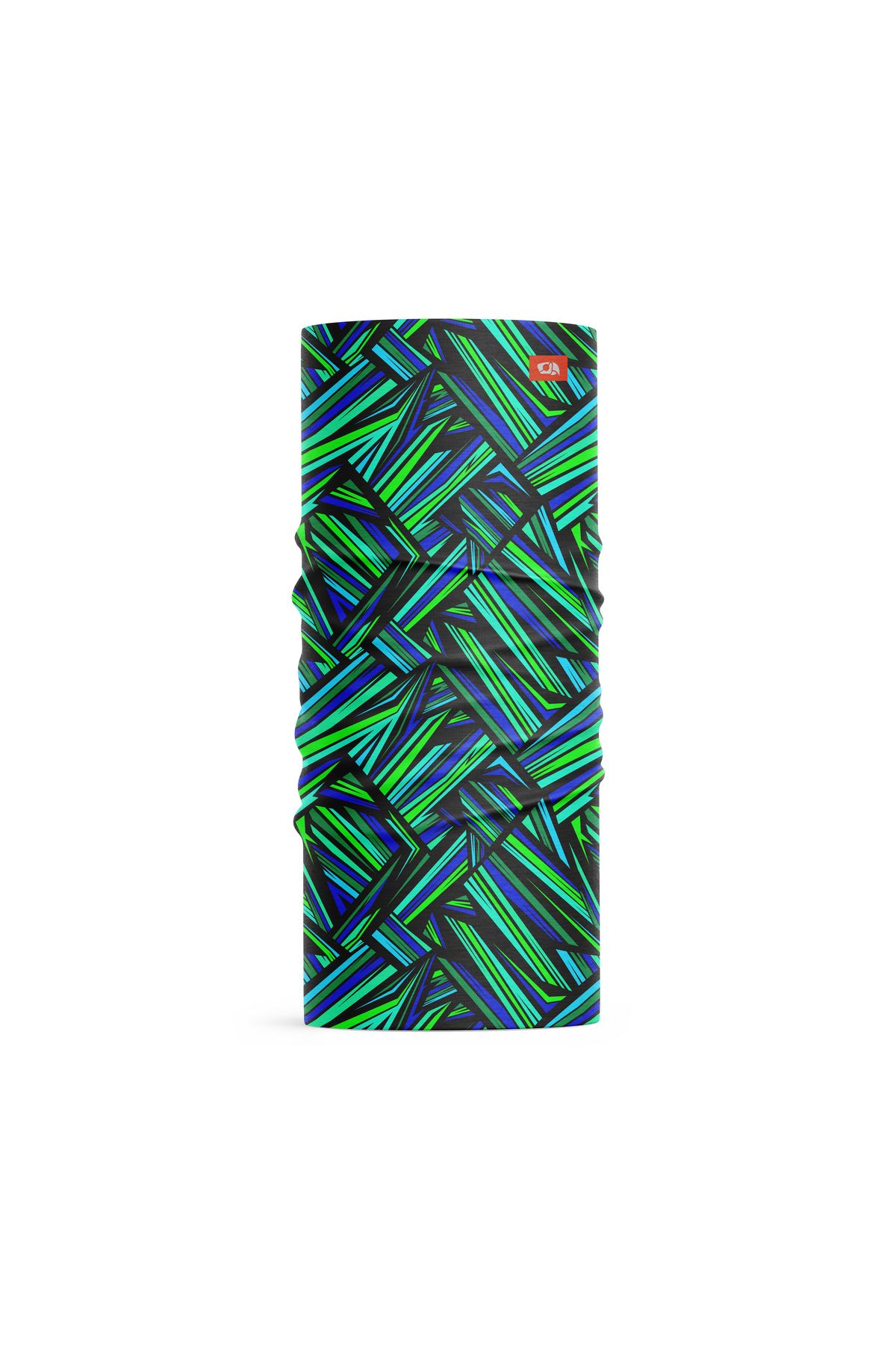 FG KONNİCHİWA SANATSAL GEOMETRİK ALEVLİ DESENLİ Bandana Outdoor Boyunluk Motosiklet Kadın Erkek buff Bandana
