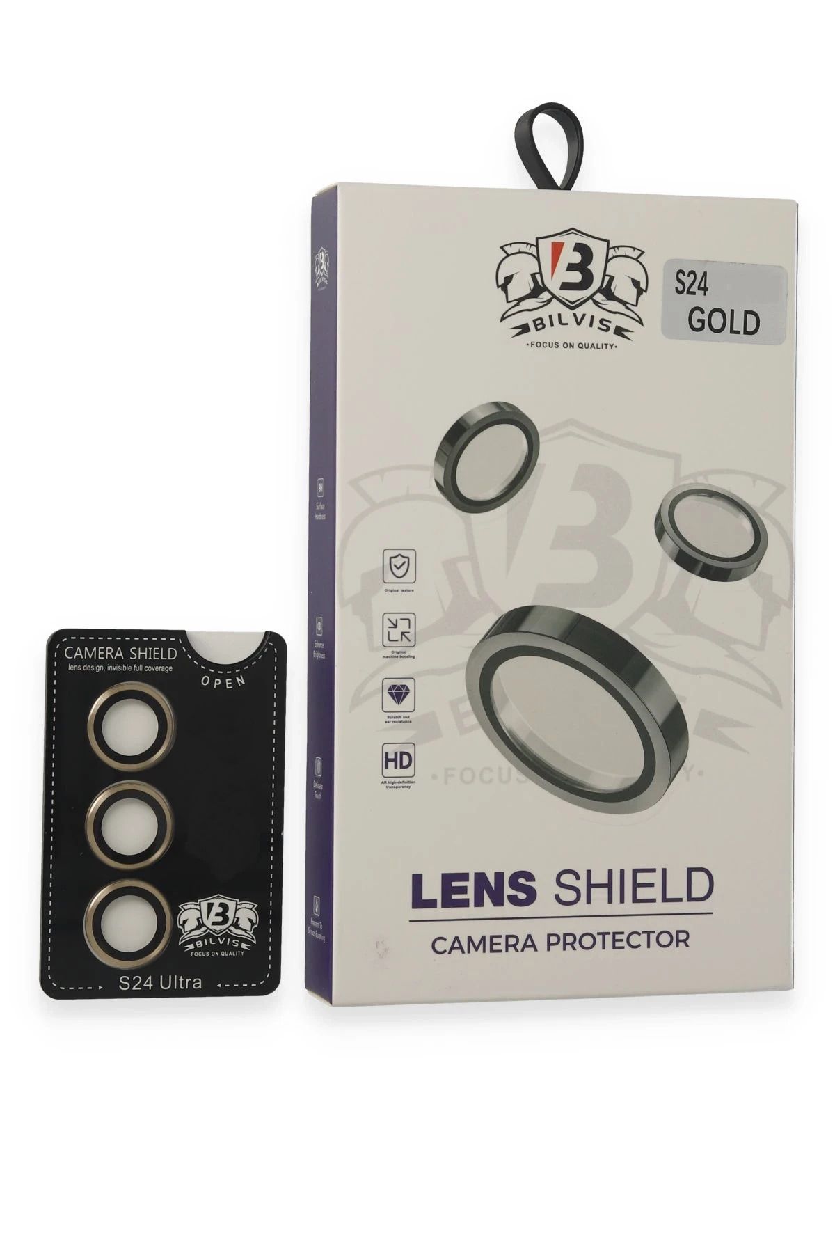 NewFace Samsung Galaxy S24 Bilvis Titan Kamera Lens - Gold ALMLA