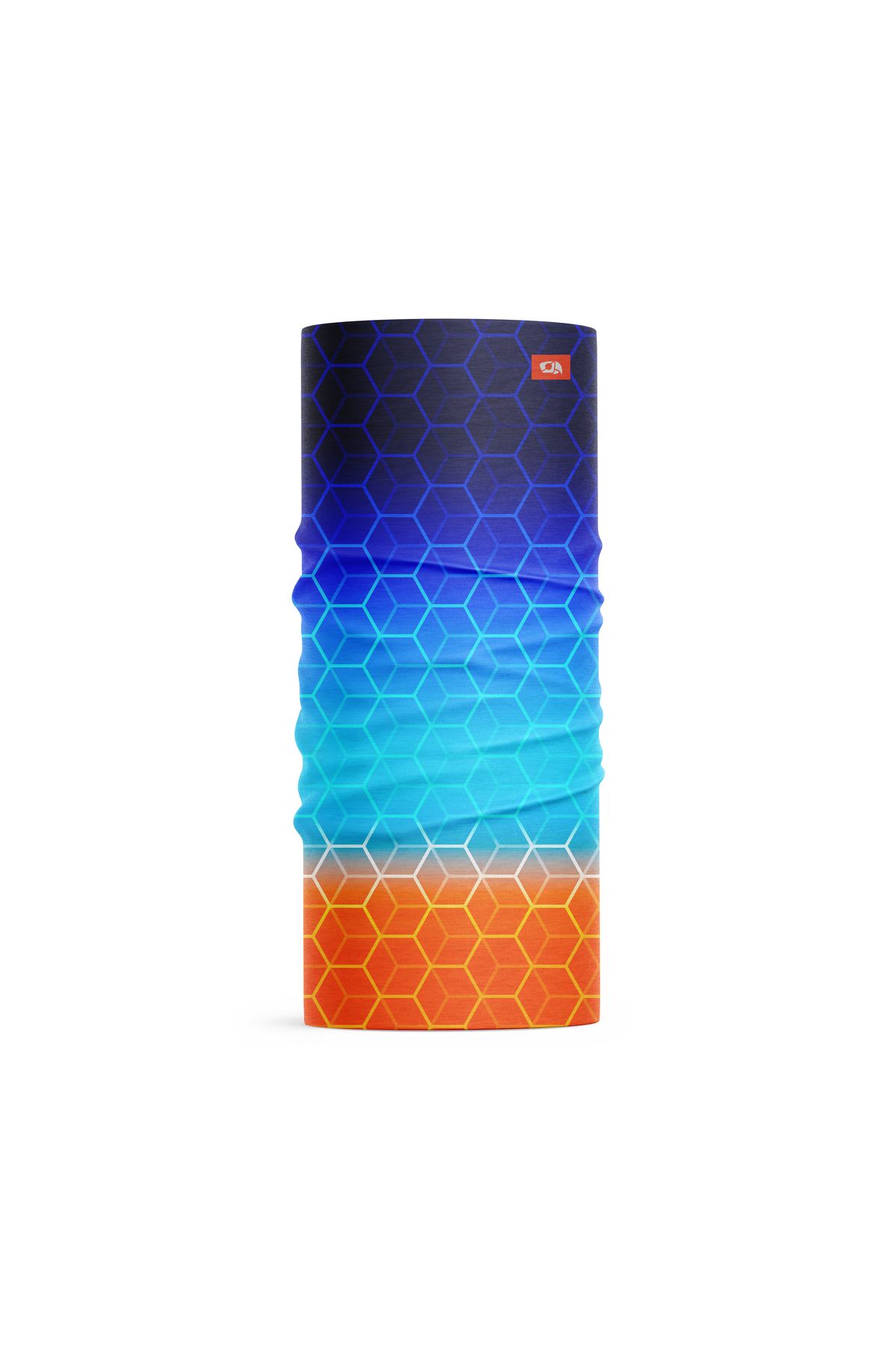 FG KONNİCHİWA SANATSAL GEOMETRİK ALEVLİ DESENLİ Bandana Outdoor Boyunluk Motosiklet Kadın Erkek buff Bandana