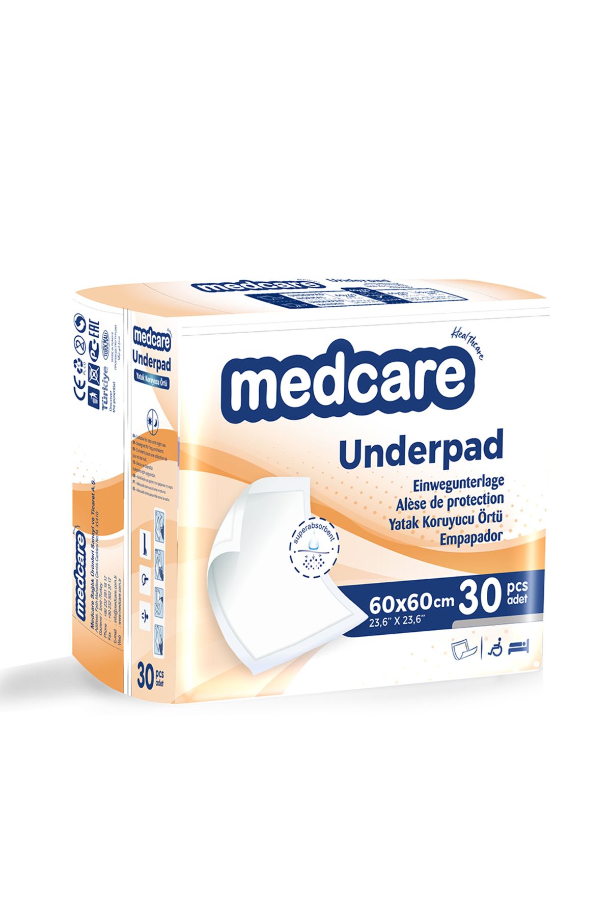 MEDCARE Yatak Koruyucu 60x60 cm