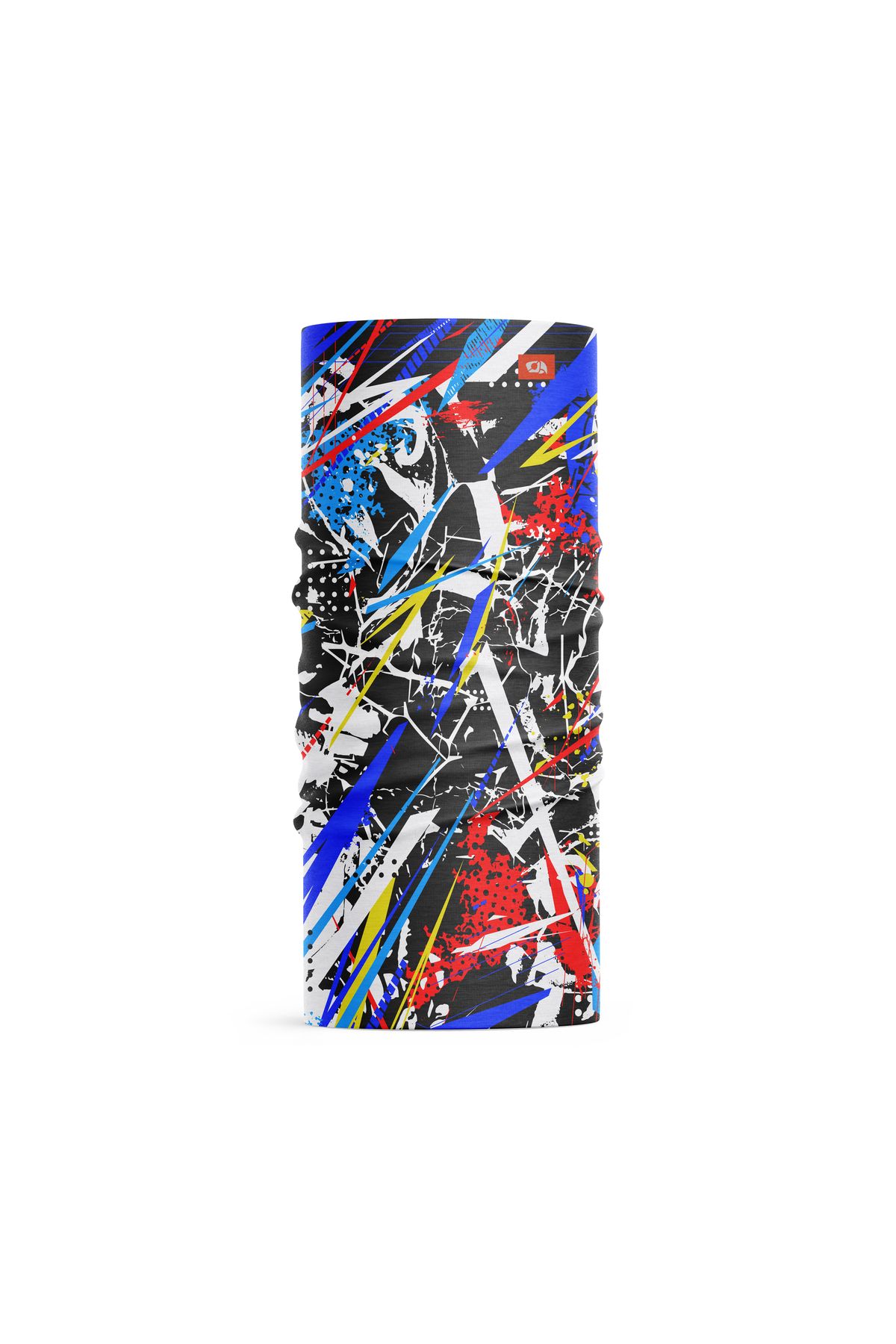 FG KONNİCHİWA SANATSAL GEOMETRİK ALEVLİ DESENLİ Bandana Outdoor Boyunluk Motosiklet Kadın Erkek buff Bandana