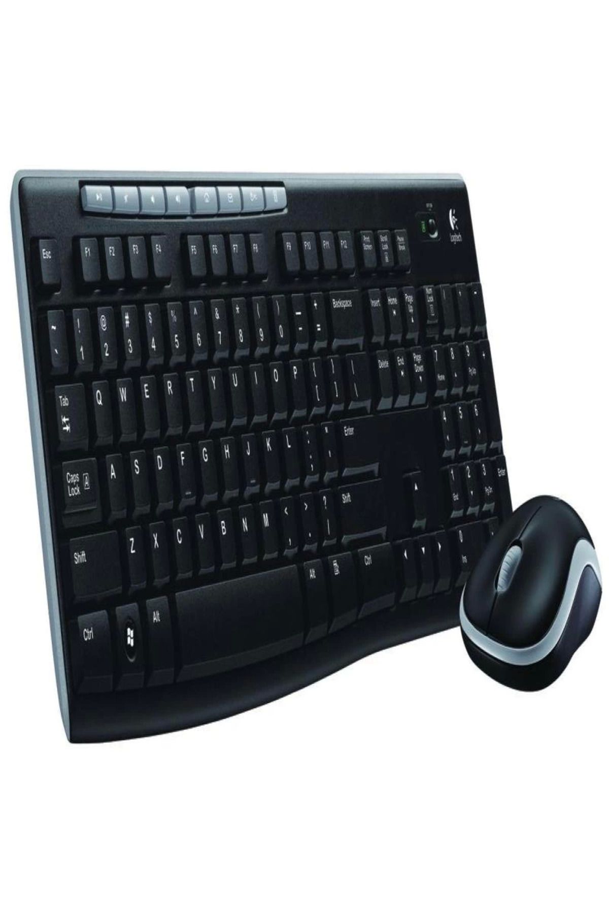 hayalimsah MK270 Q TR KABLOSUZ KLAVYE MOUSE SET SİYAH 920-004525