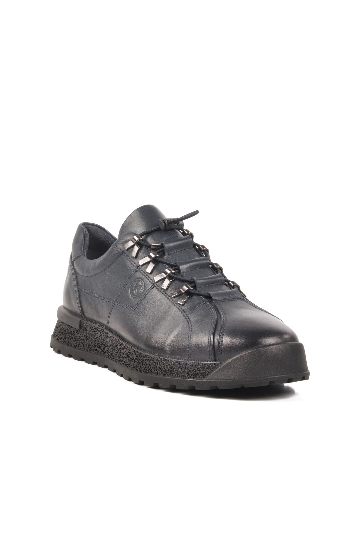 AYK'S Lacivert Hakiki Deri Erkek Sneaker 3K1820-3835 M